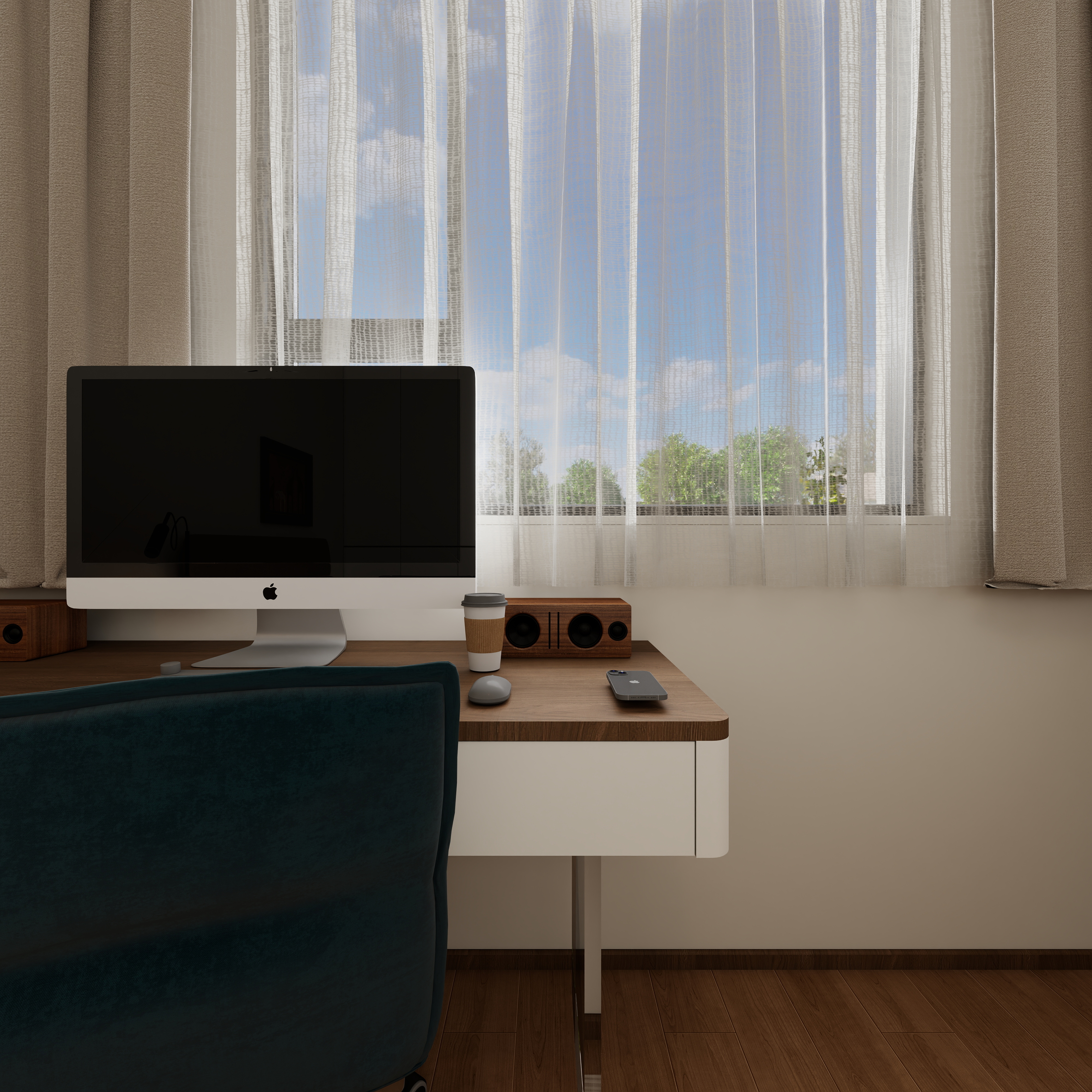 七十二时-临潭路一层次卧装修效果图第4张