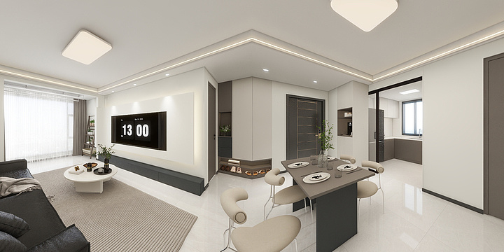 设计师蔡宗洁-金隅云筑112极简最终-装修设计方案