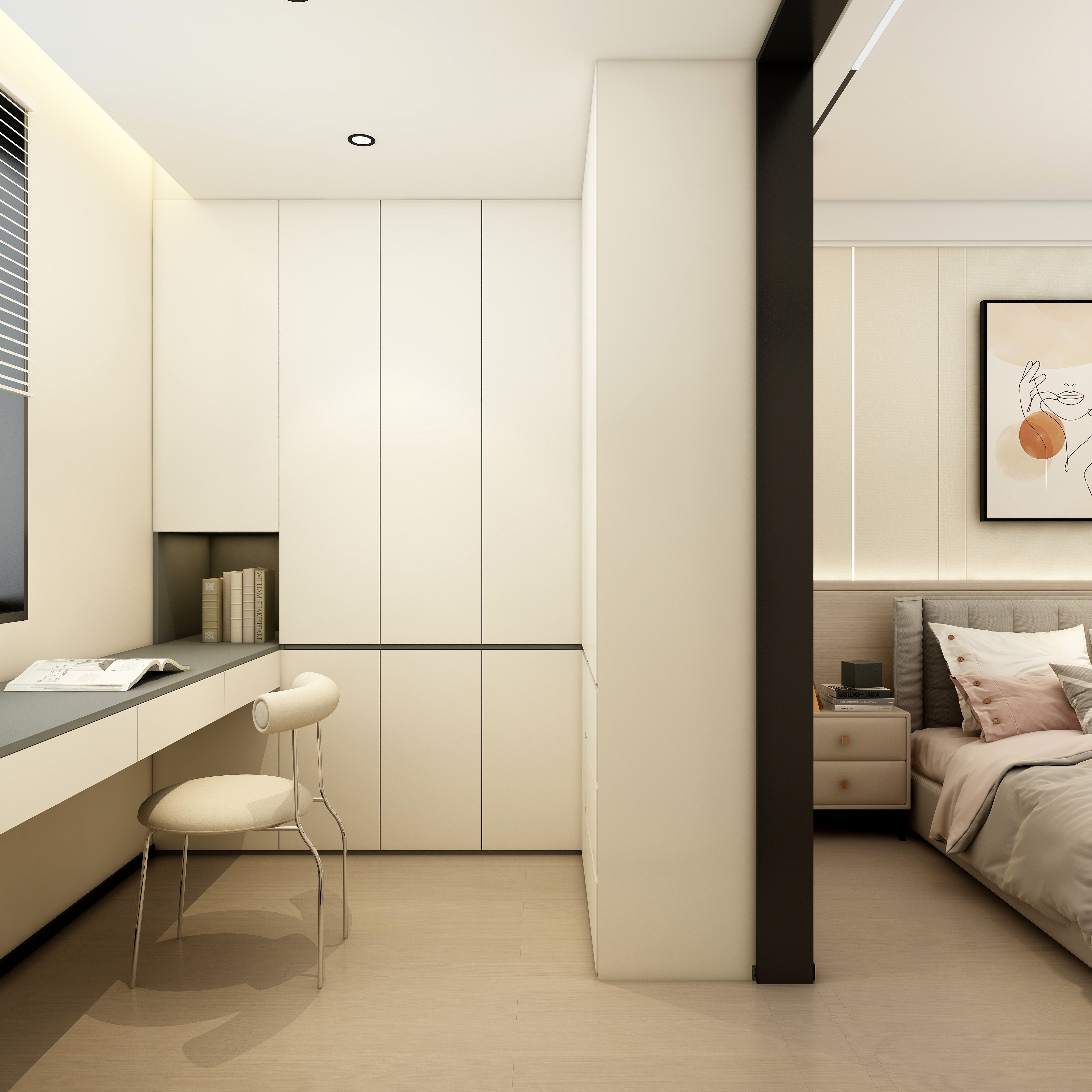 李立猛-极简大平层设计装修效果图