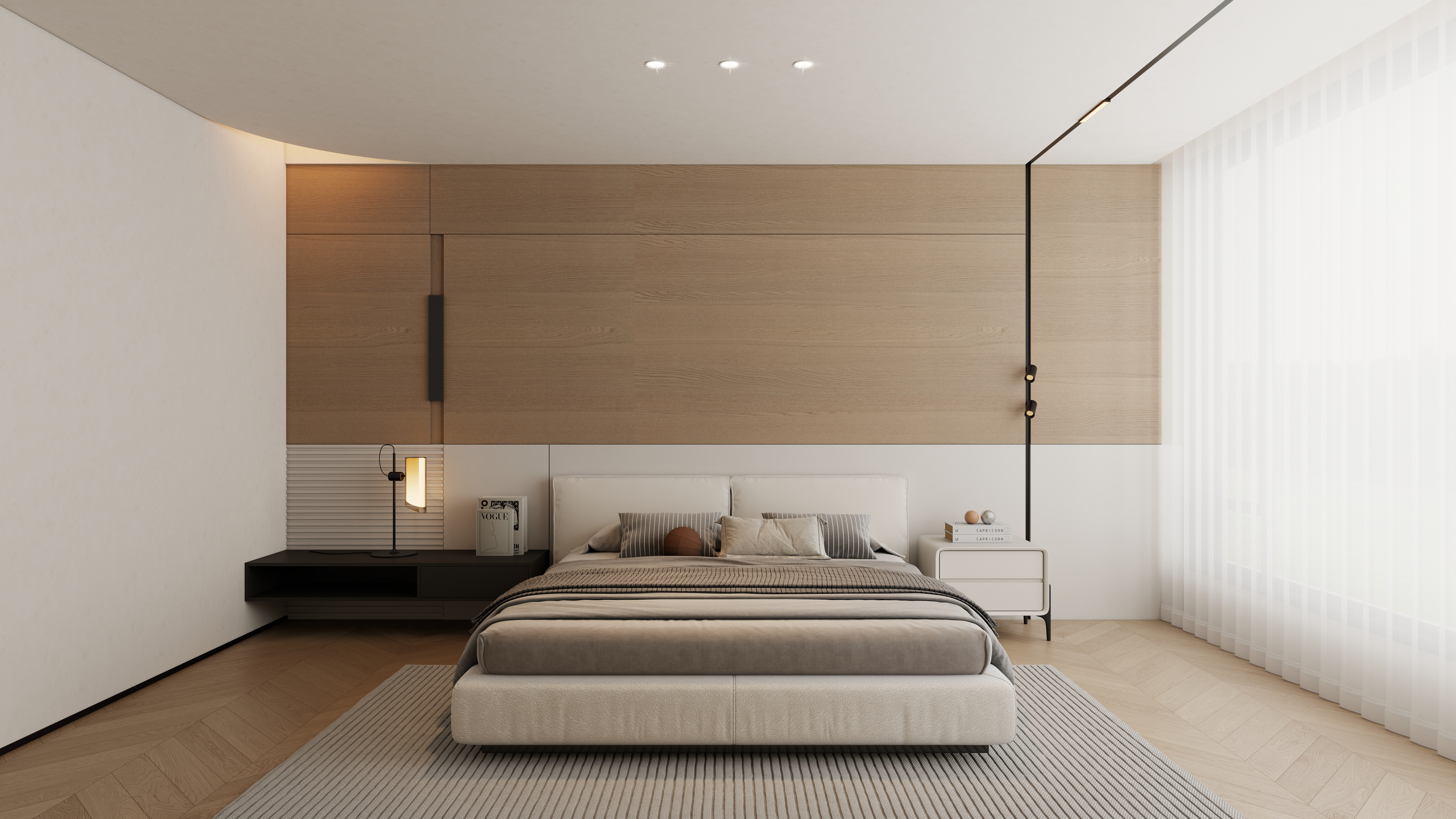 孙有权-『2025-11』52平丨现代极简+现代轻奢卧室-装修设计方案