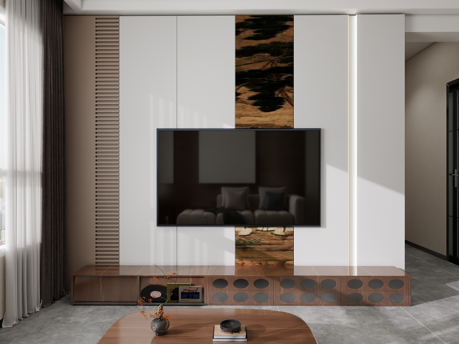 500一套_韩昊霖-新中式2室1厅装修效果图