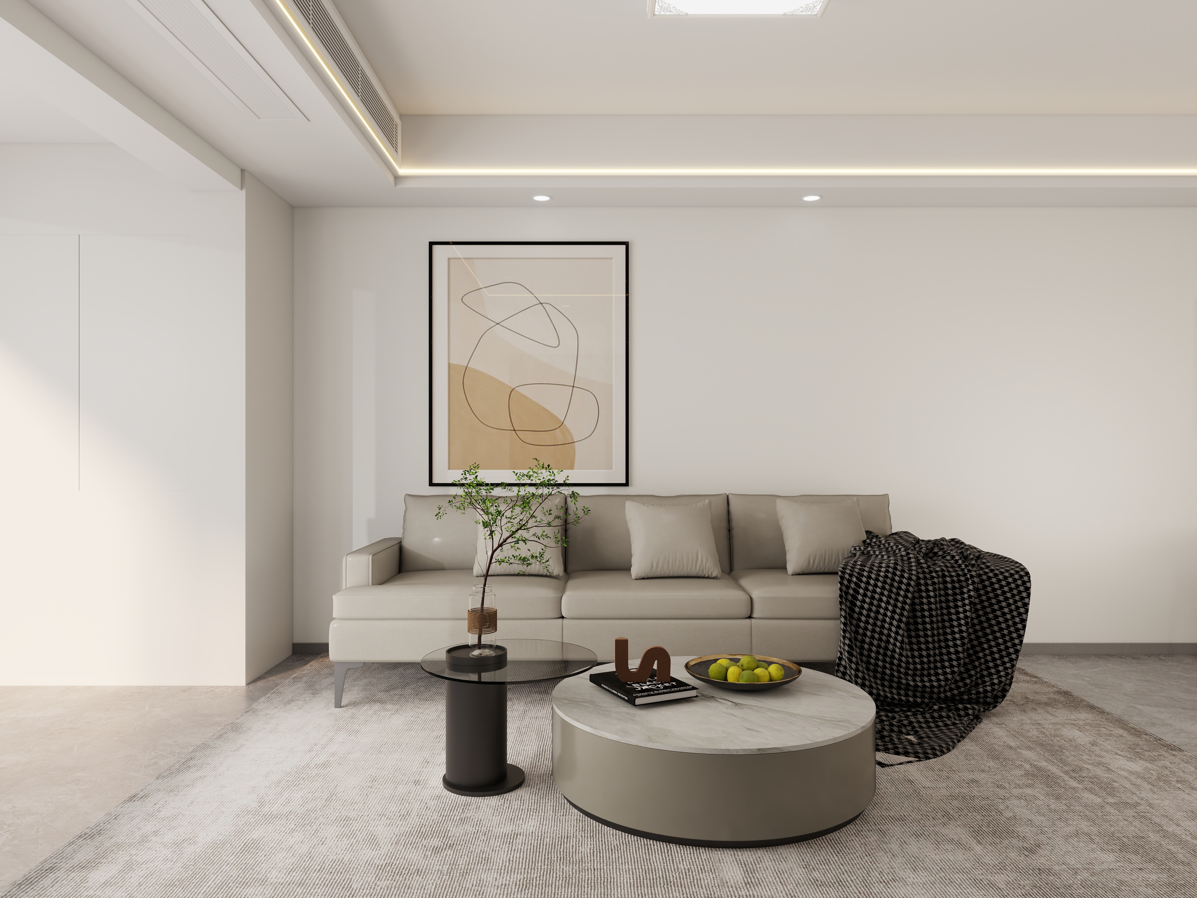 宋芹吟-华毅半岛现代简约-装修设计方案