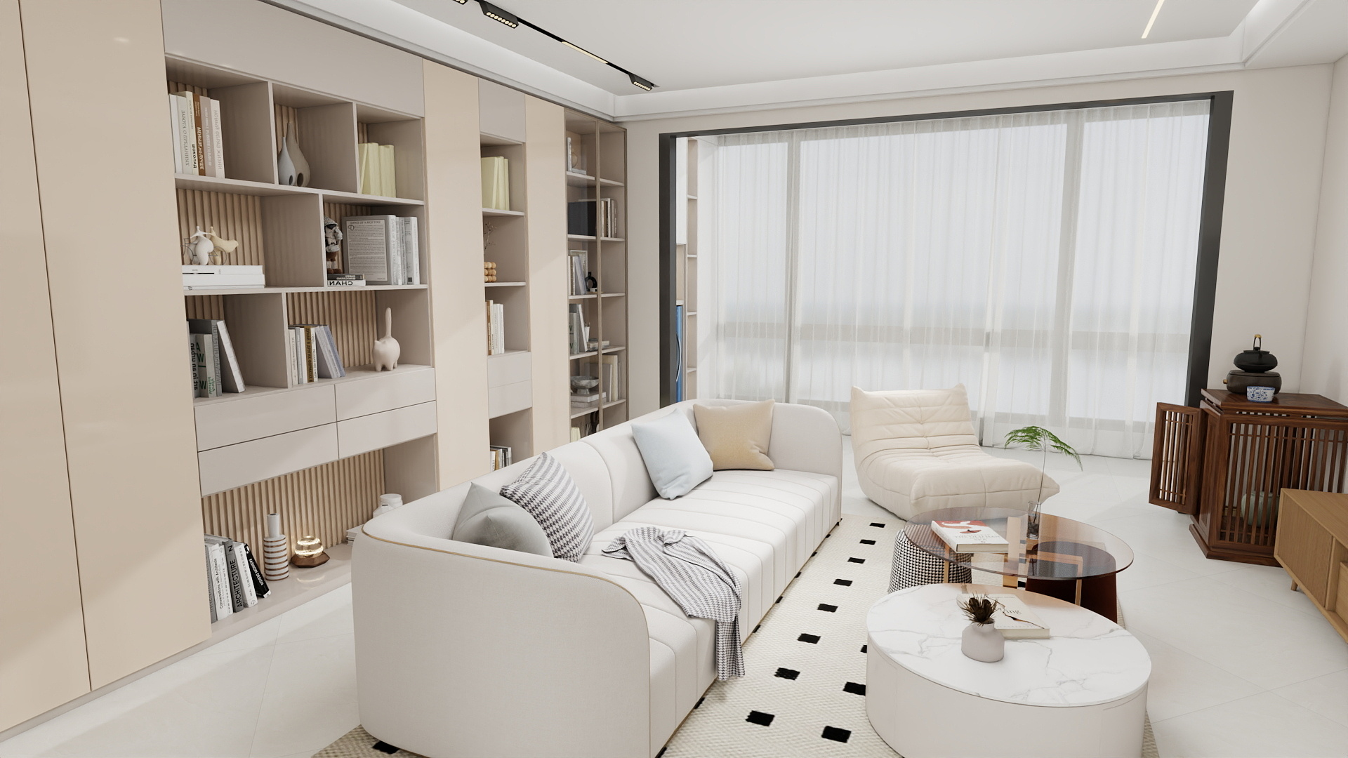 小宋设计屋-古井路3栋121㎡3室装修效果图