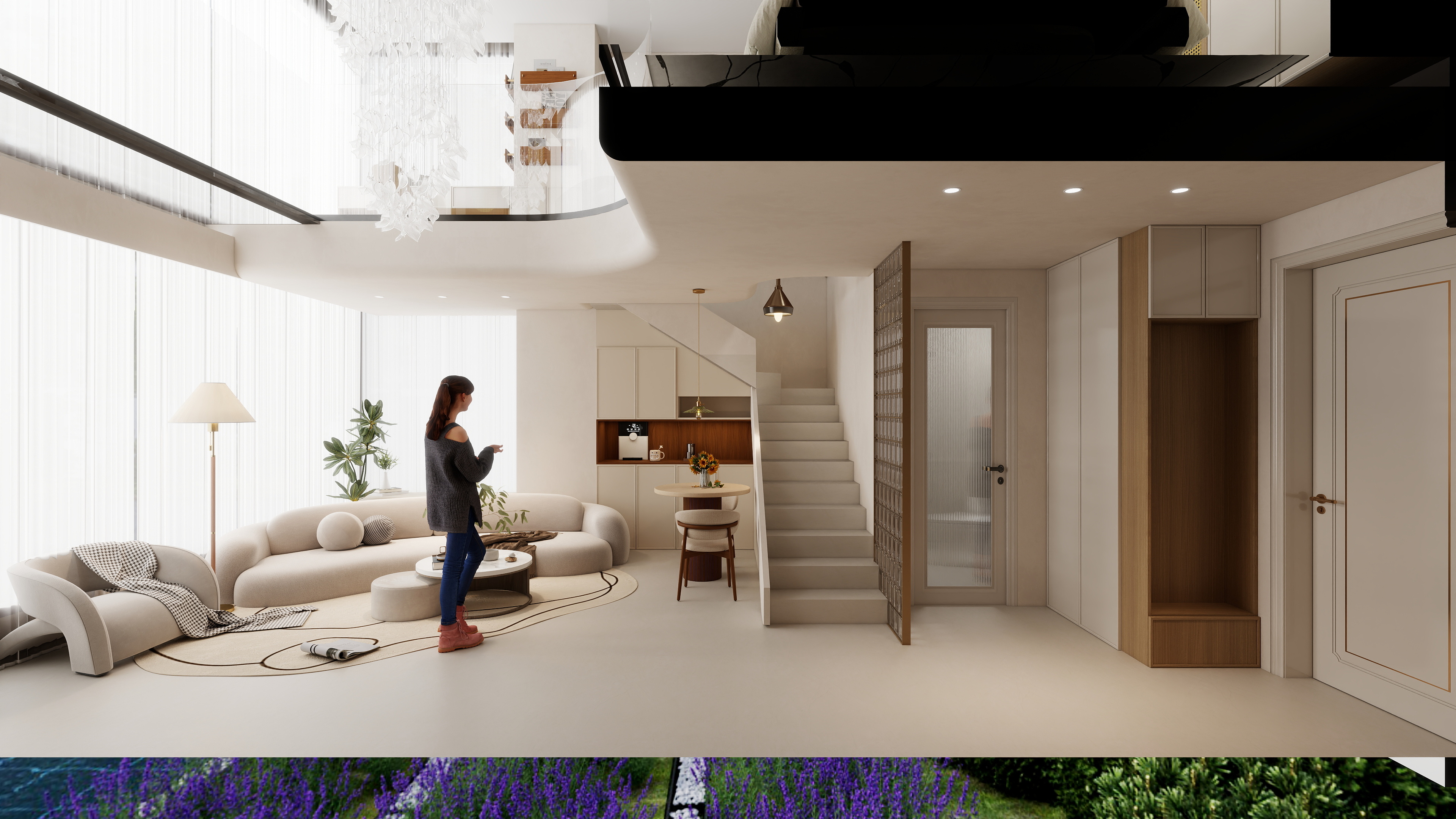 安阳欧琳专卖店-东棠公寓方案一原木风-装修设计方案