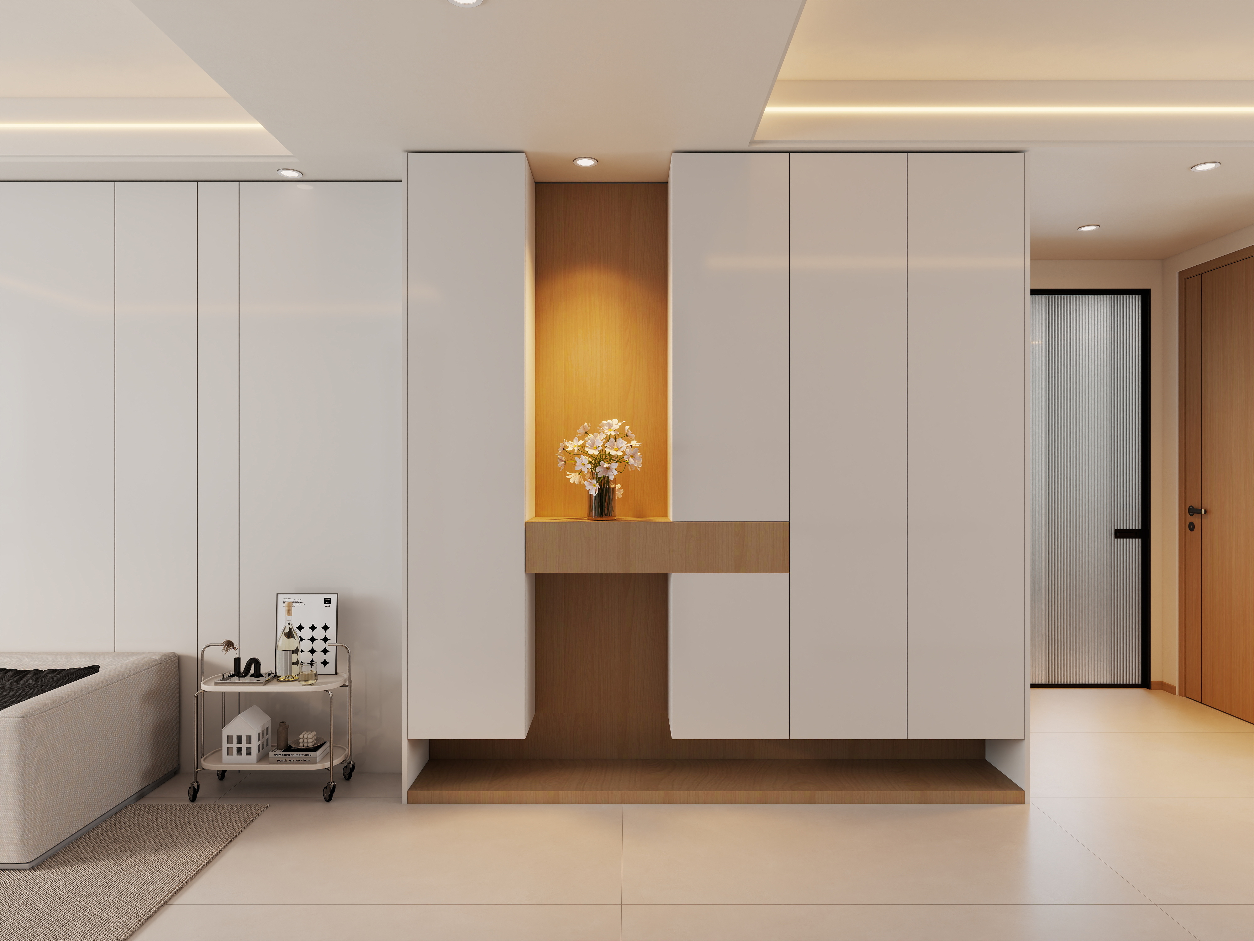 艺雅丽-127平现代简约 装修效果图