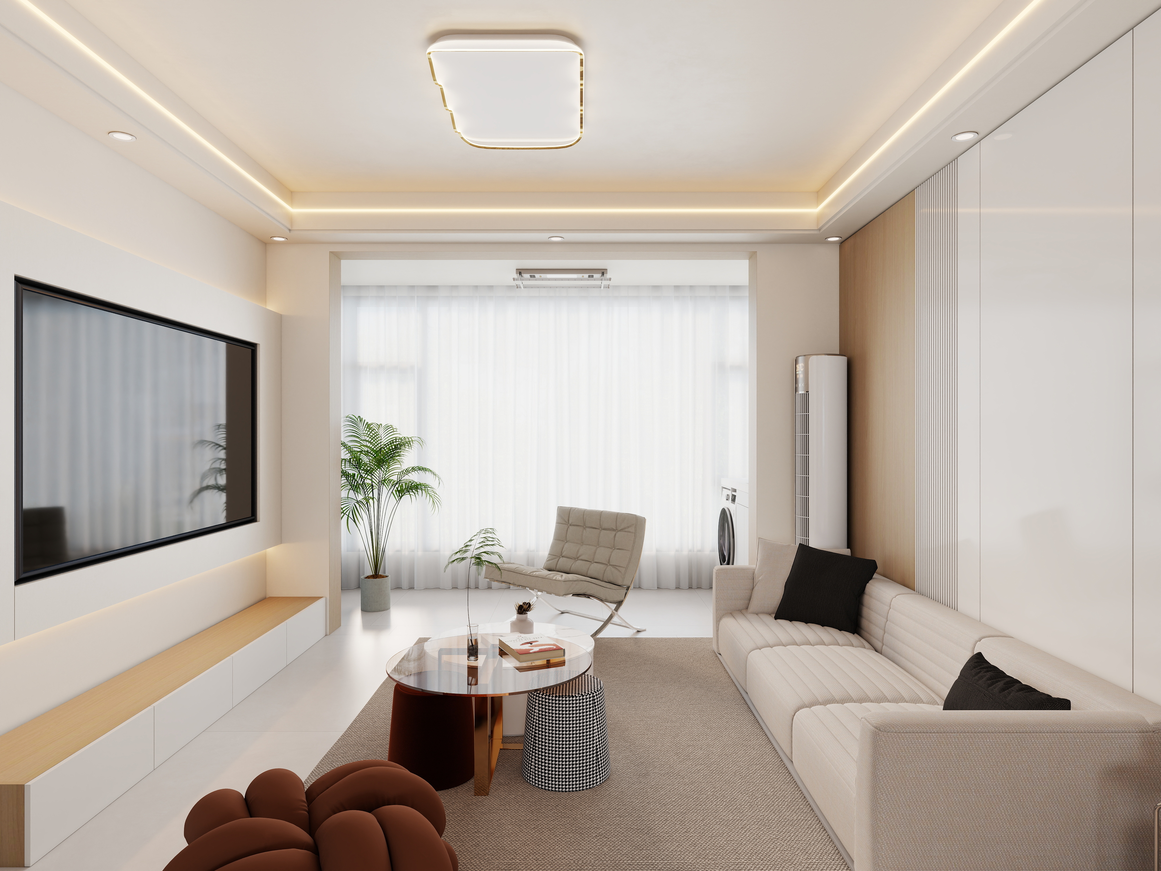 艺雅丽-127平现代简约 -装修设计方案