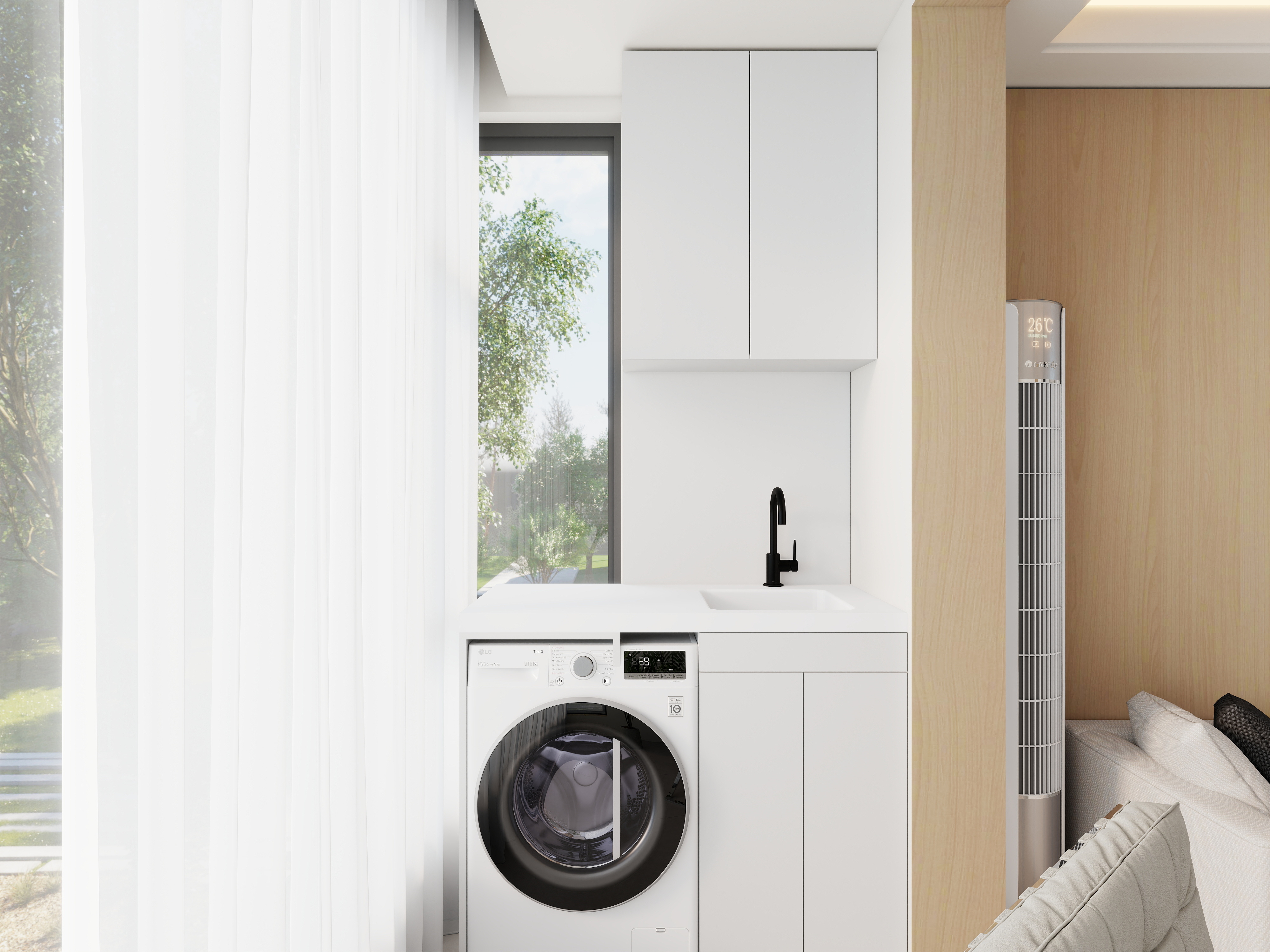 艺雅丽-127平现代简约 装修效果图