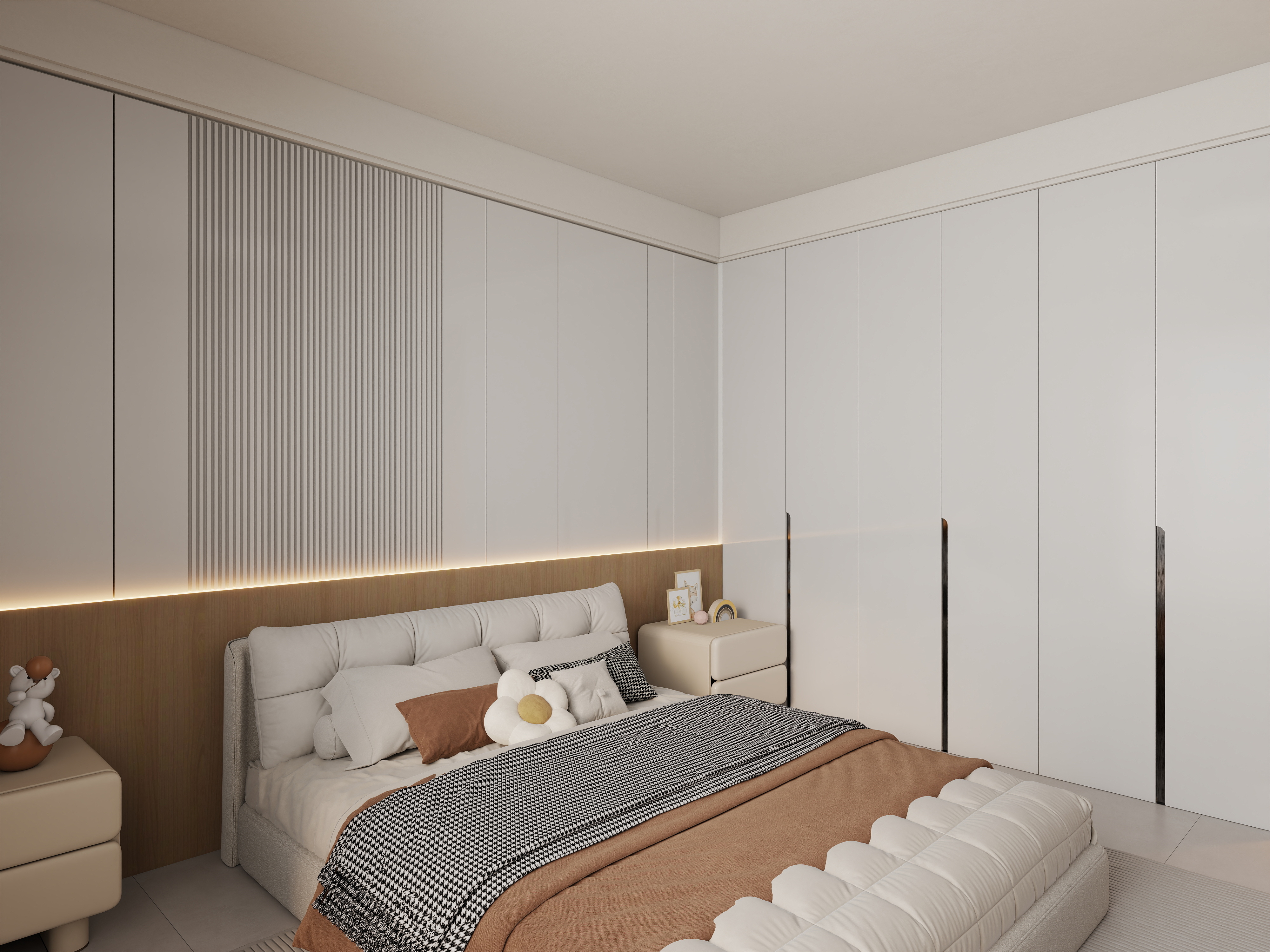 艺雅丽-127平现代简约 装修效果图