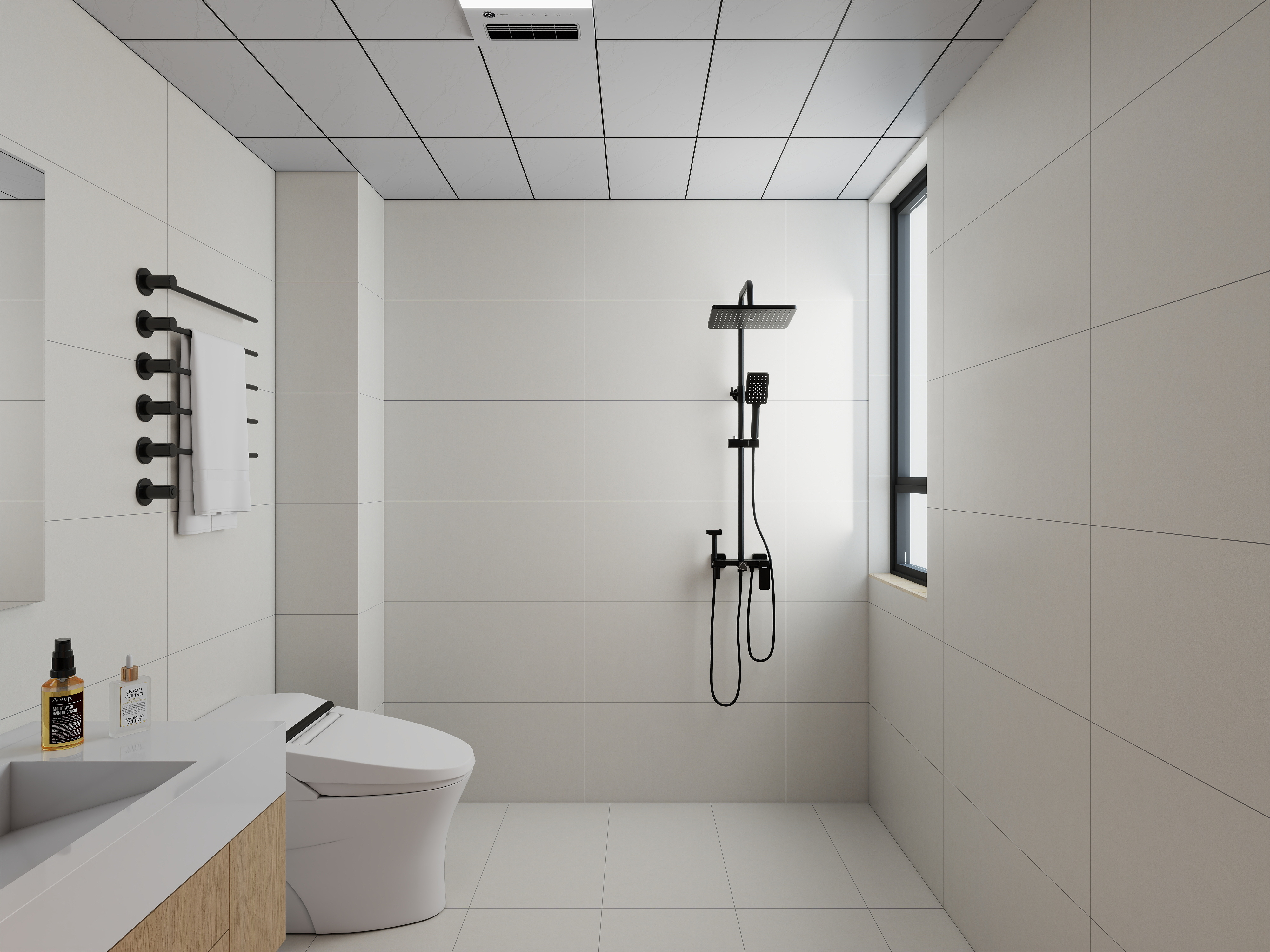 艺雅丽-127平现代简约 装修效果图