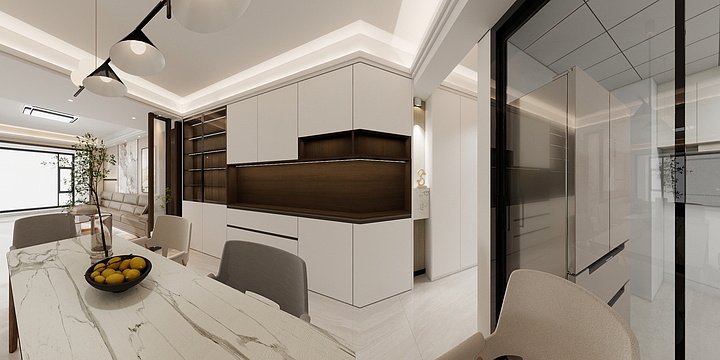 智典装饰-罗永留-巴马荣尚城5#01户型 -装修设计方案