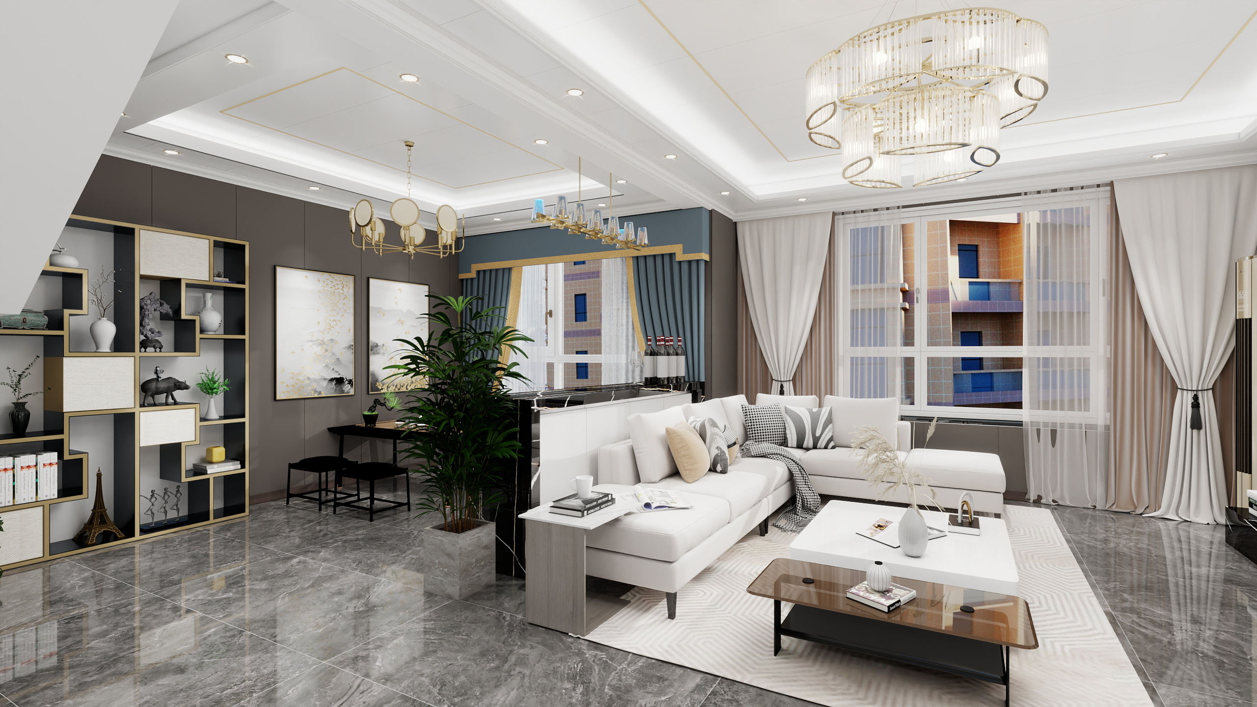 清歡*凌-玺园13-2-602西141-装修设计方案