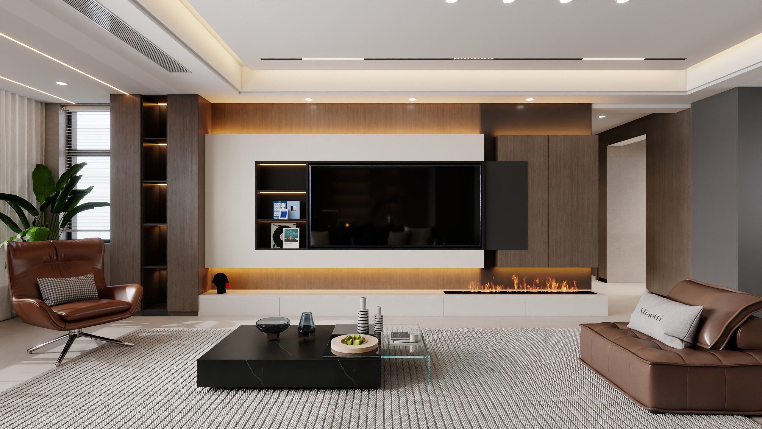 雾漫樱纪-133㎡3室-装修设计方案