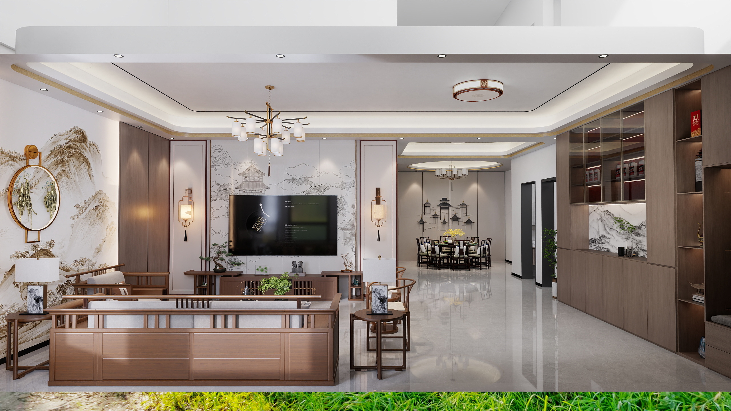 寻常设计师-自建房 - 中式风格-装修设计方案