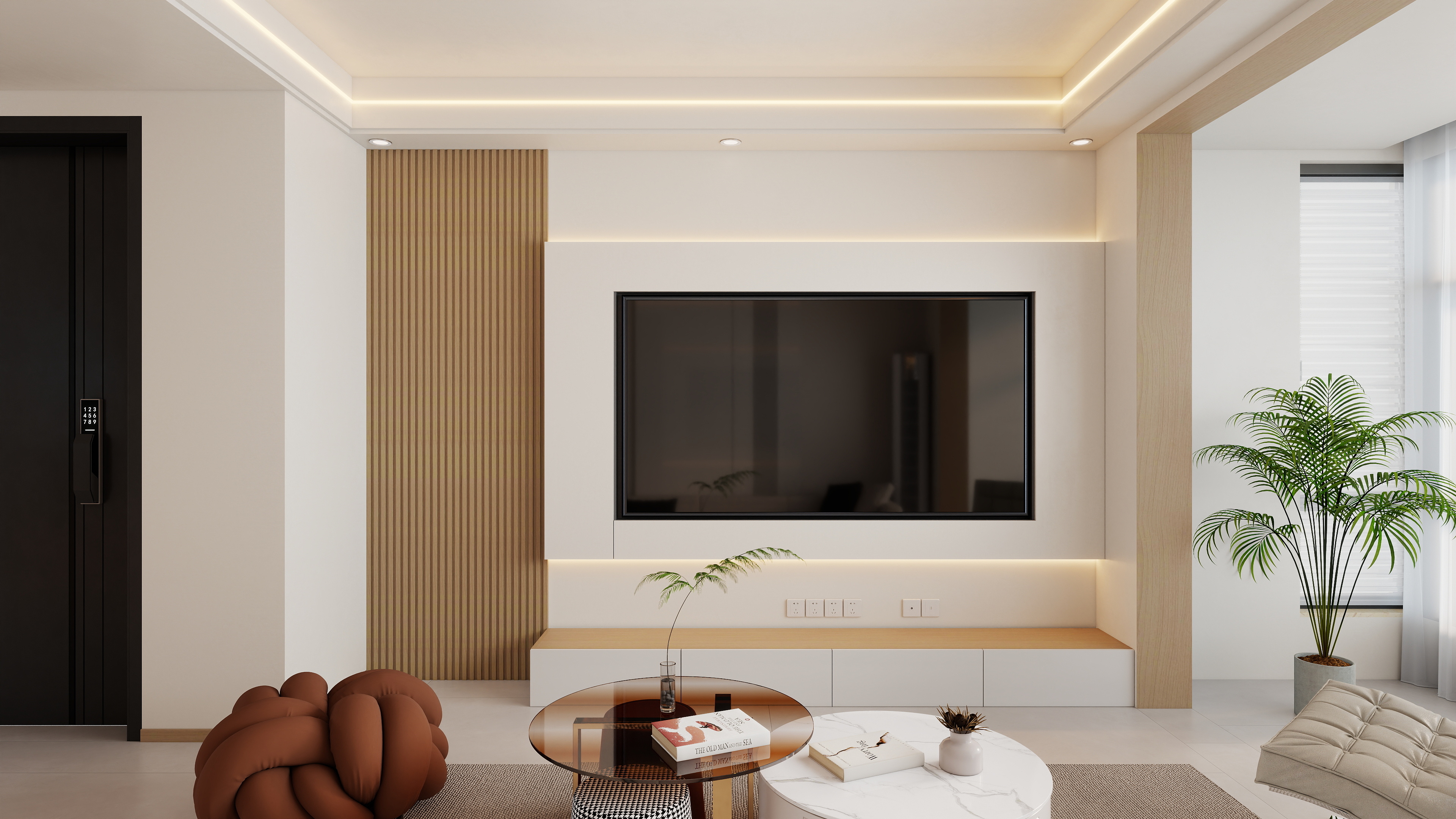 艺雅丽-127平现代简约-装修设计方案