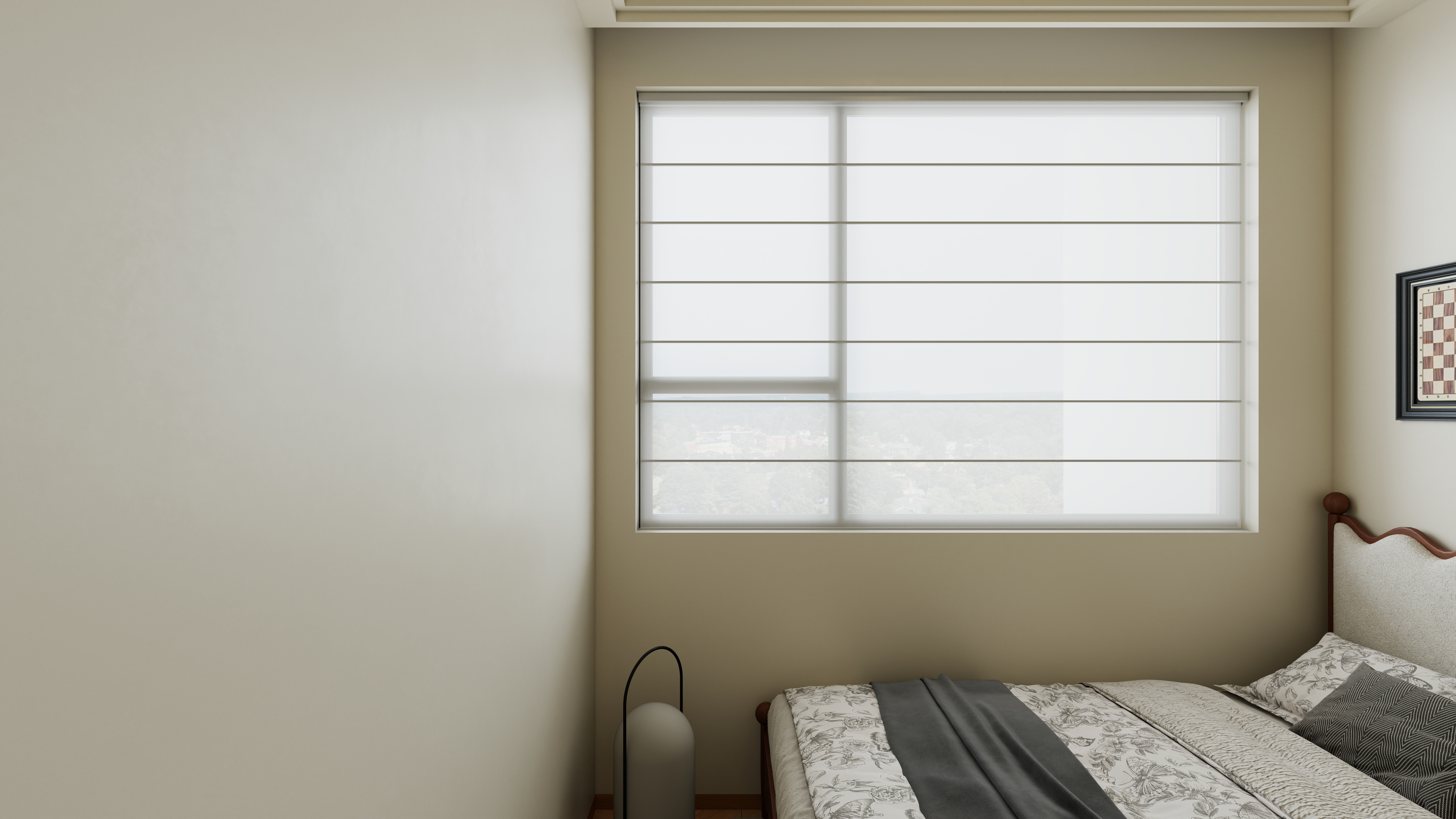 壹贰叁设计工作室-春悦里一层卧室装修效果图第2张