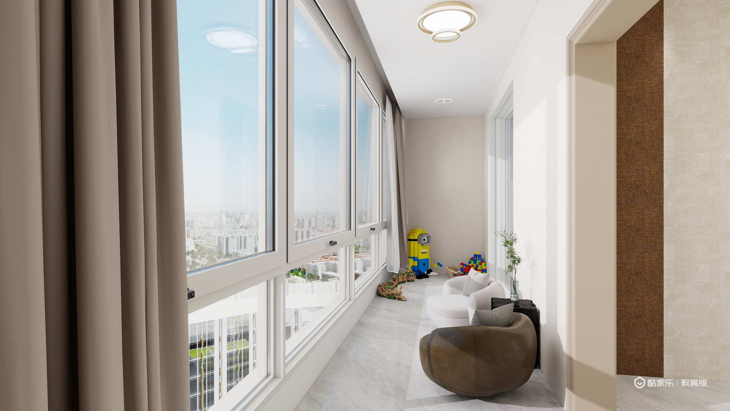 37李思敏-110㎡3室装修效果图