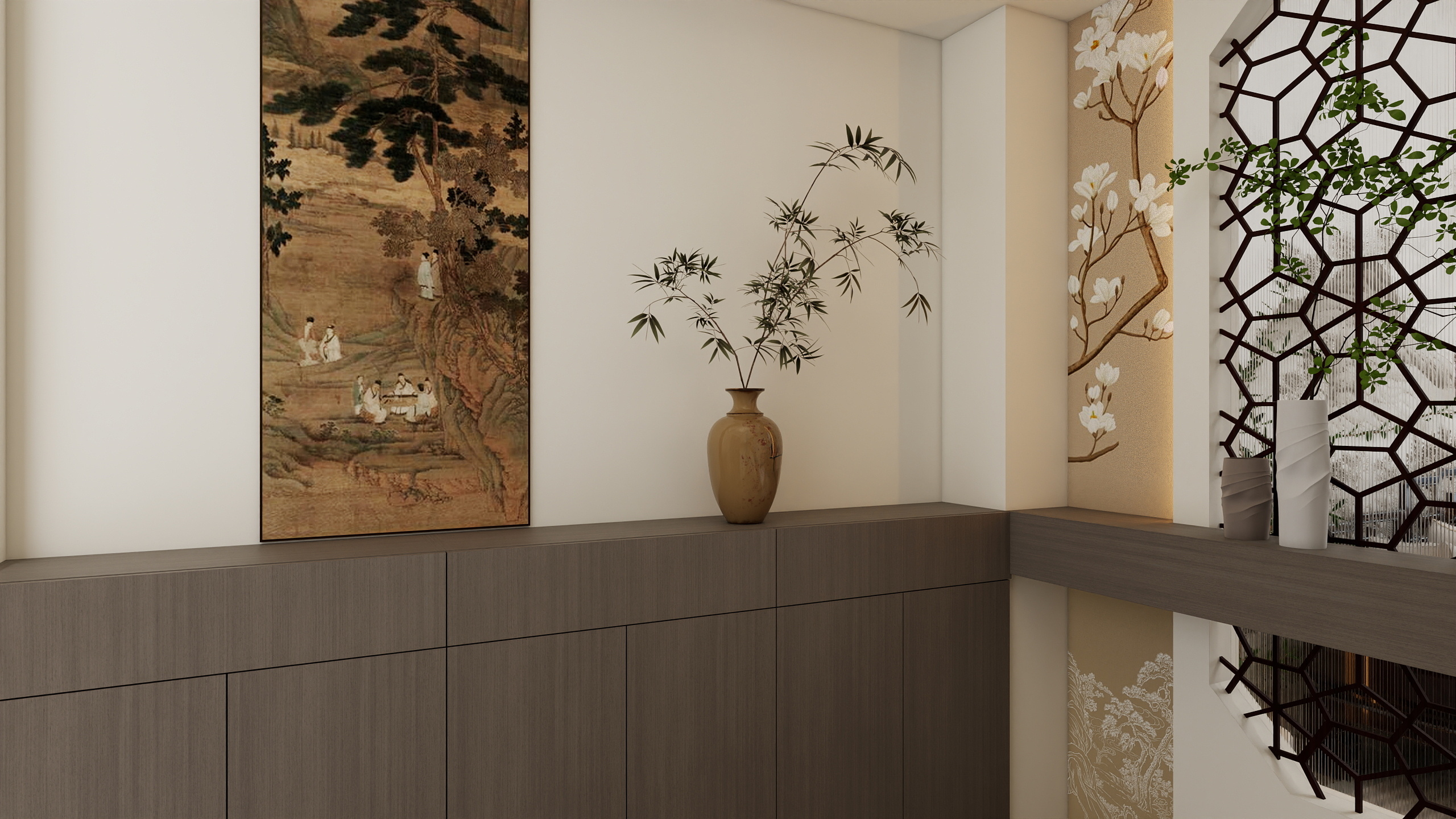 一路向北丶NO.1-白云云山诗意画舫居装修效果图