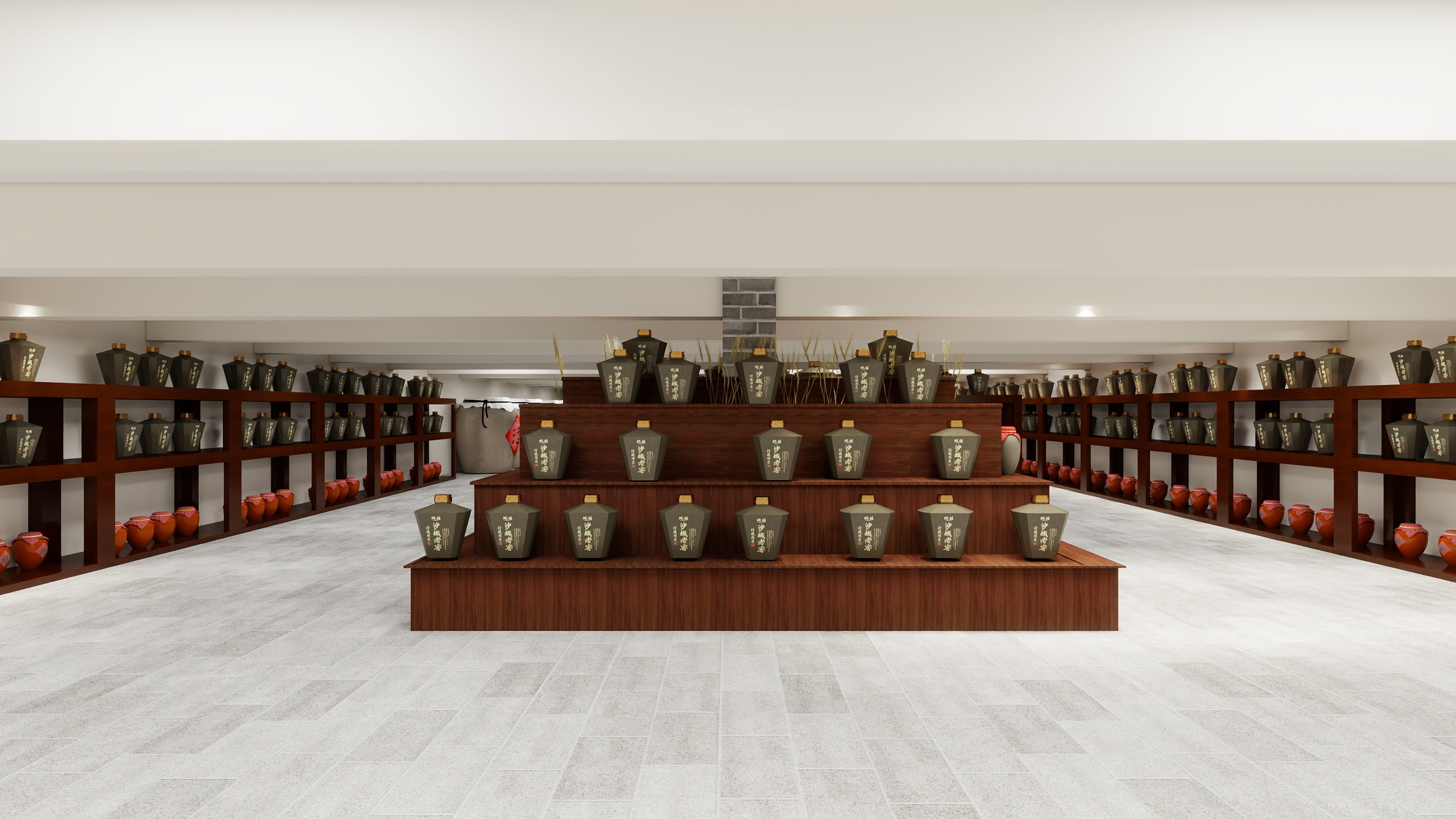 weixinCYlB-地下酒窖装修效果图