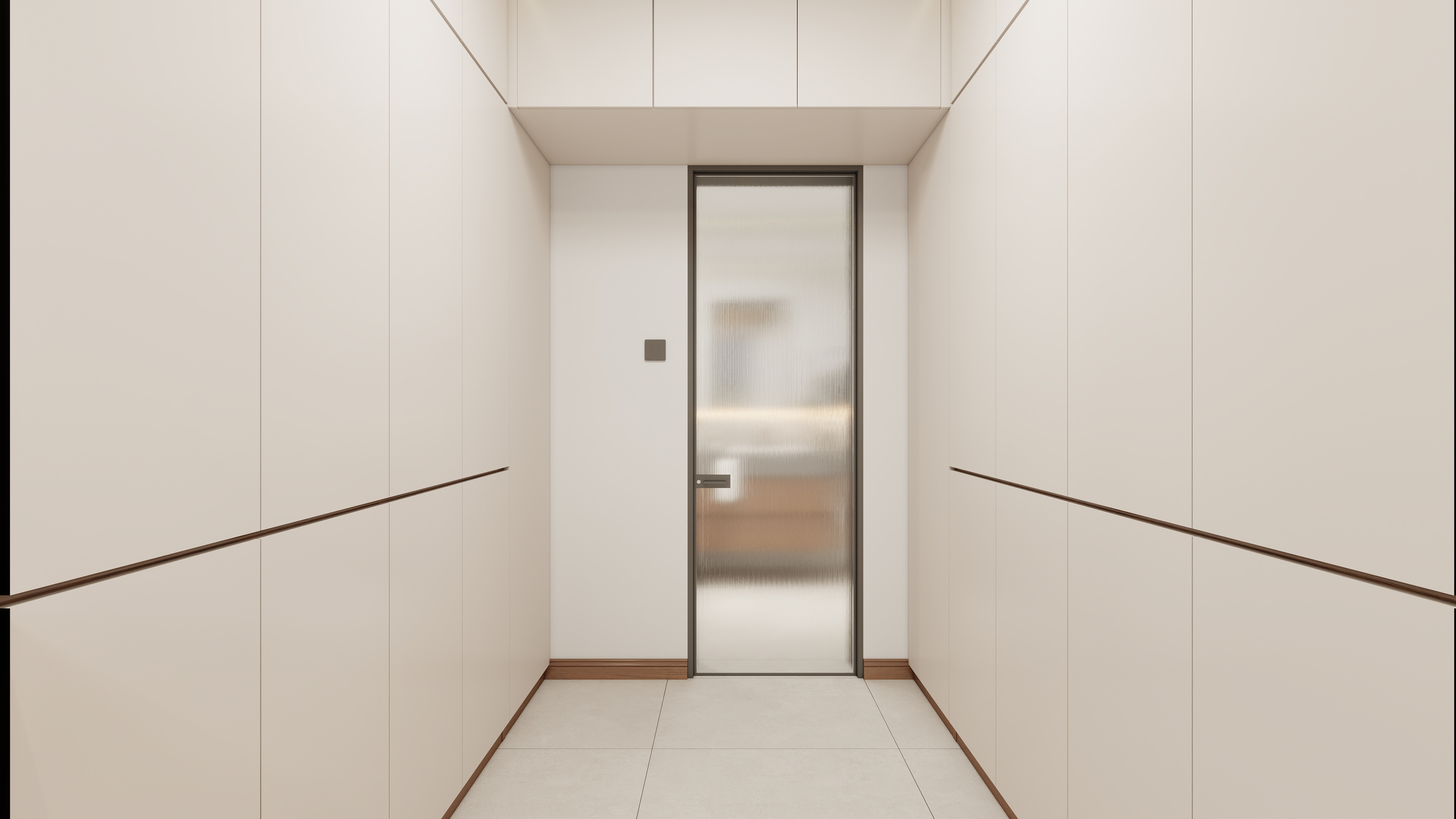 神马云在线-奶油原木-首层方案装修效果图