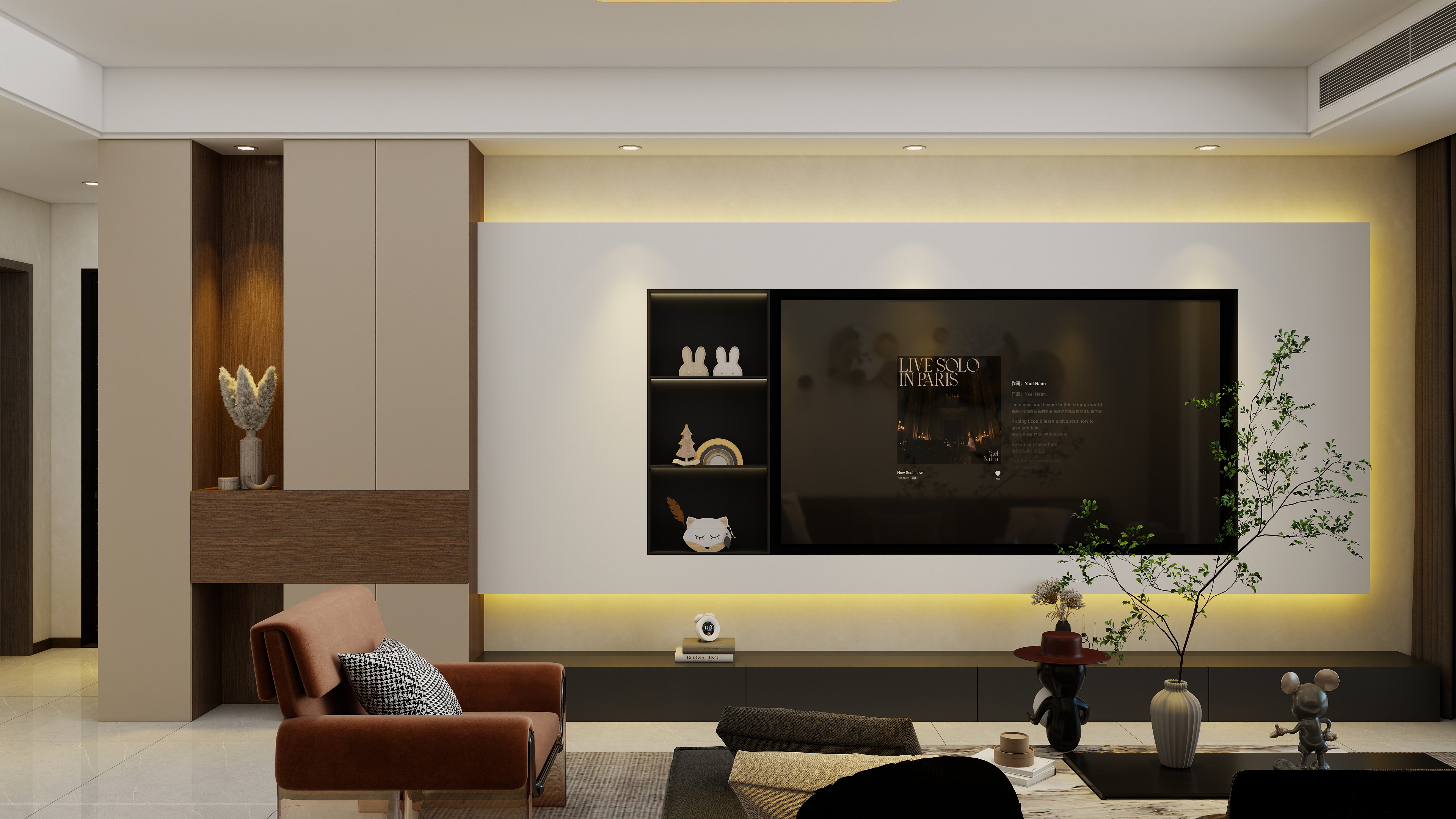 白振-崇文海棠126㎡3室-装修设计方案