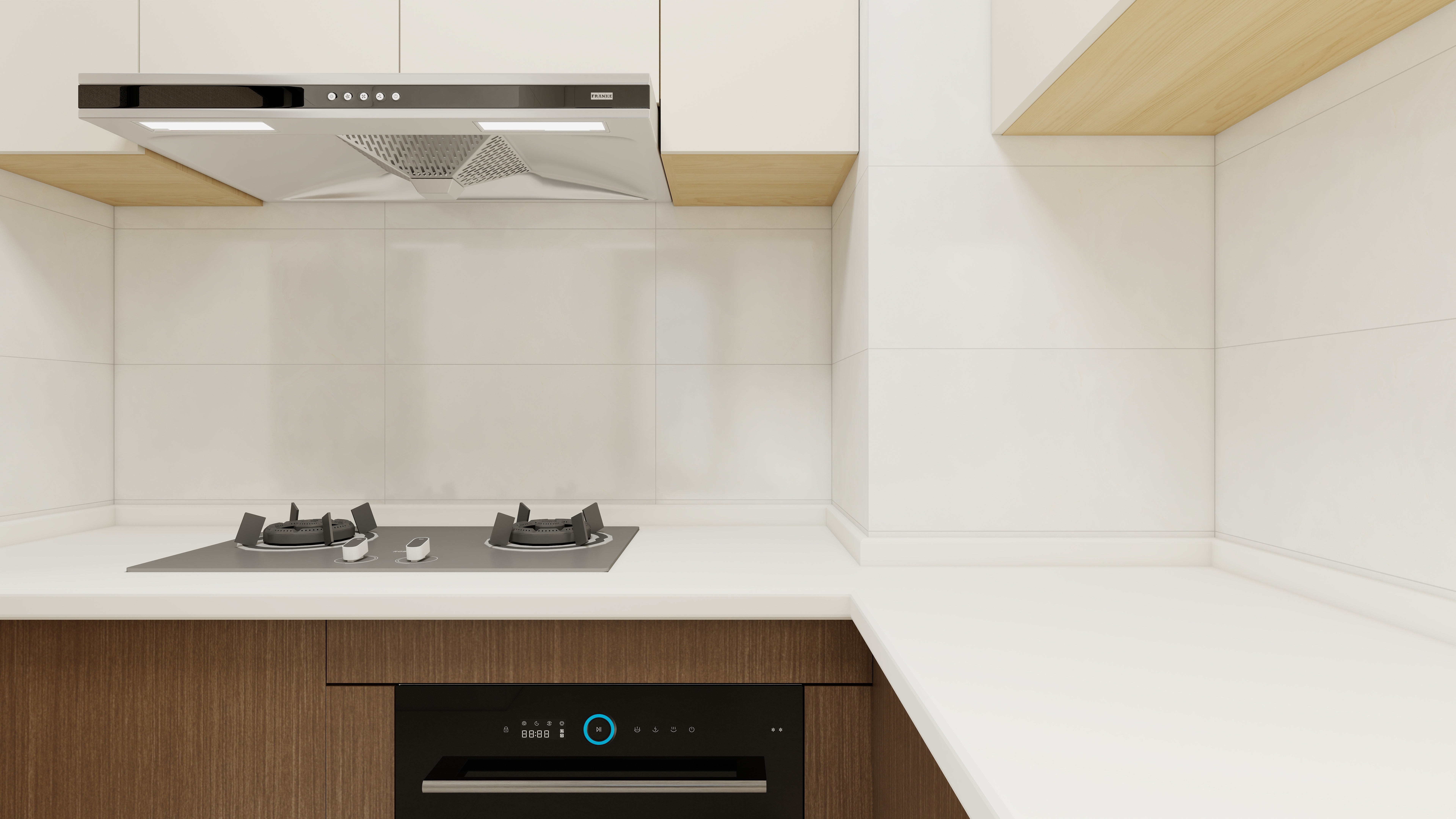 ASDDSA1-中古风一层厨房装修效果图第3张