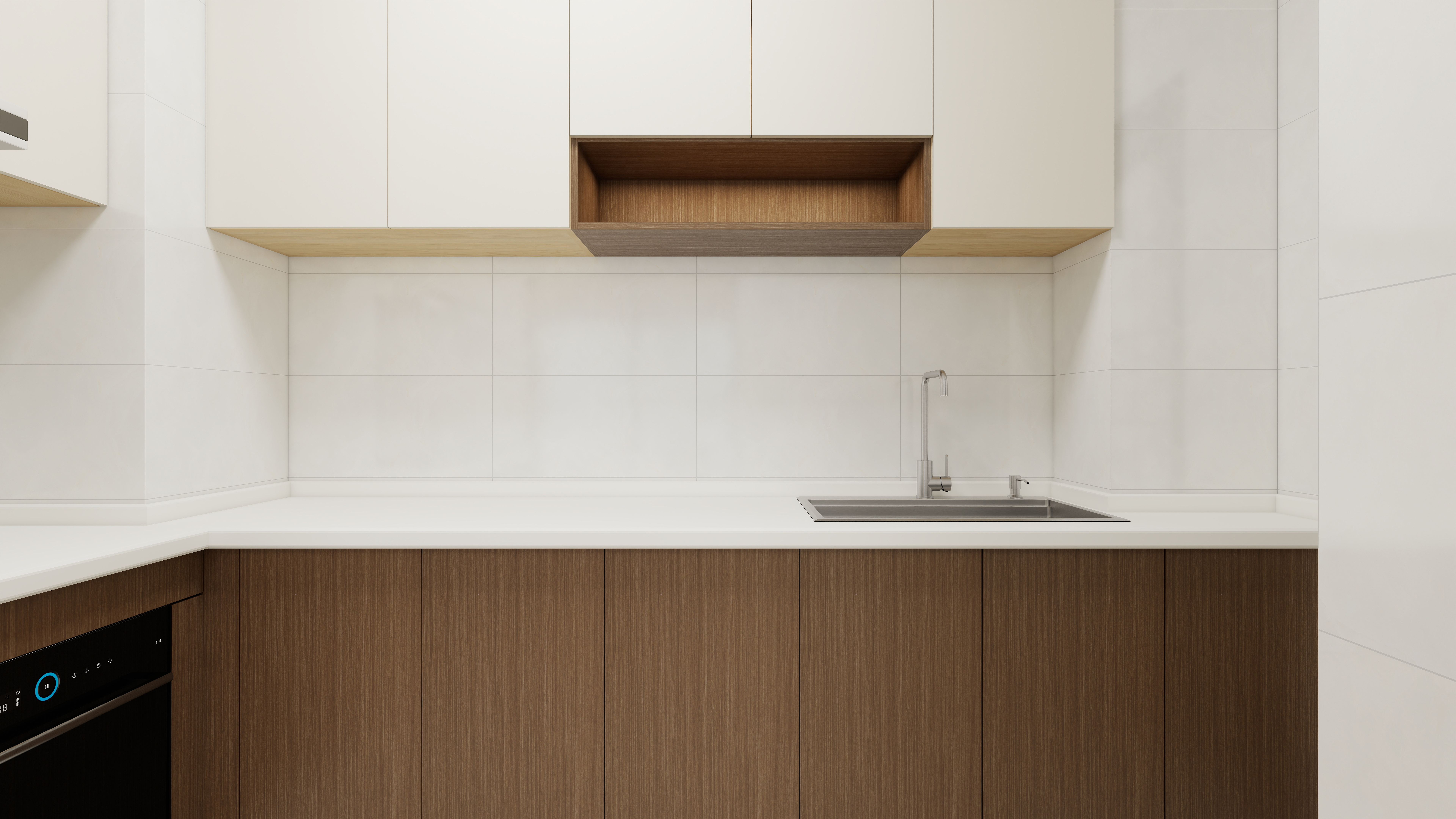 ASDDSA1-中古风一层厨房装修效果图第2张