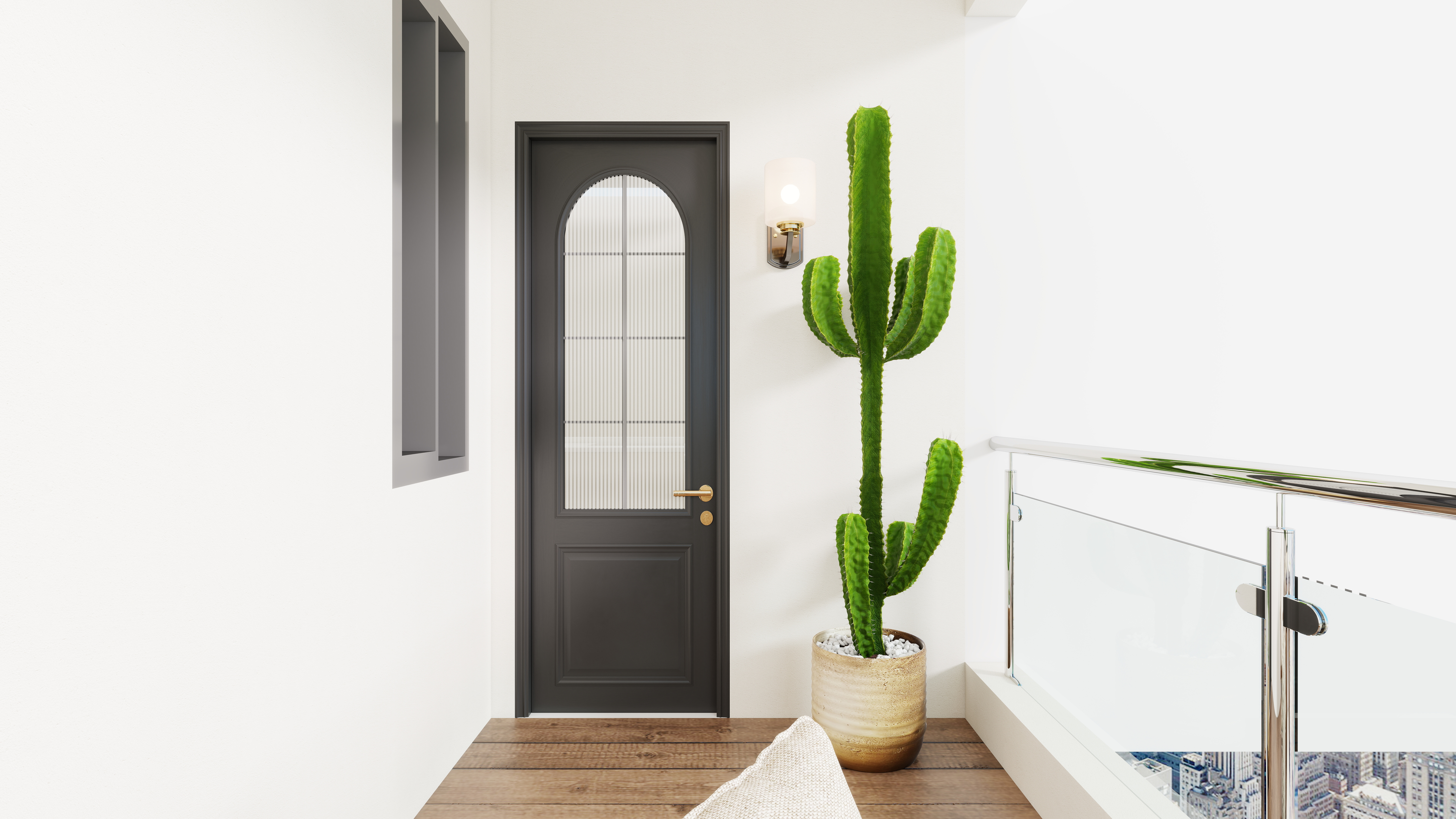 ASDDSA1-中古风一层阳台装修效果图第5张