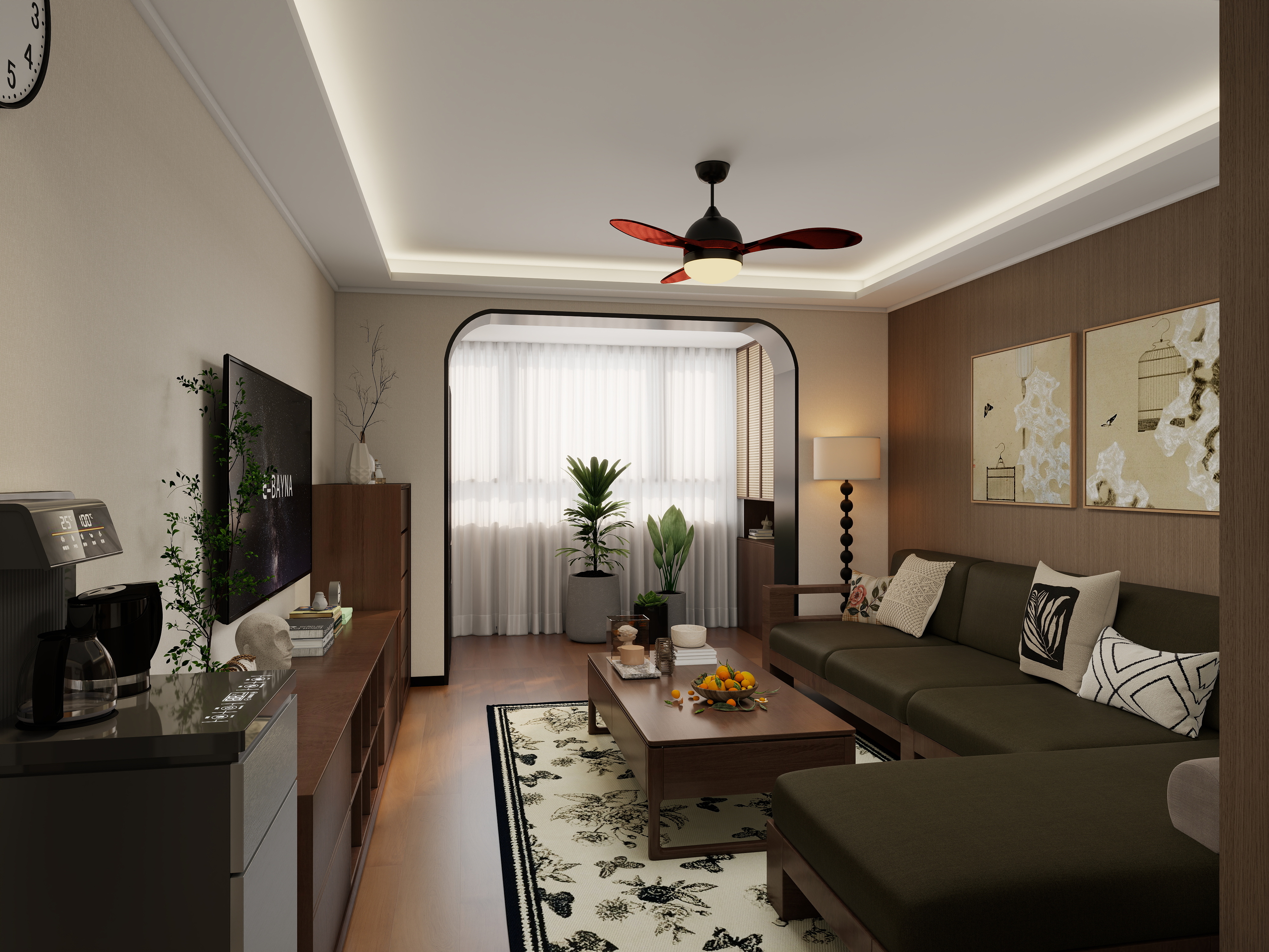 我是奇迹-小户型中古法式-装修设计方案