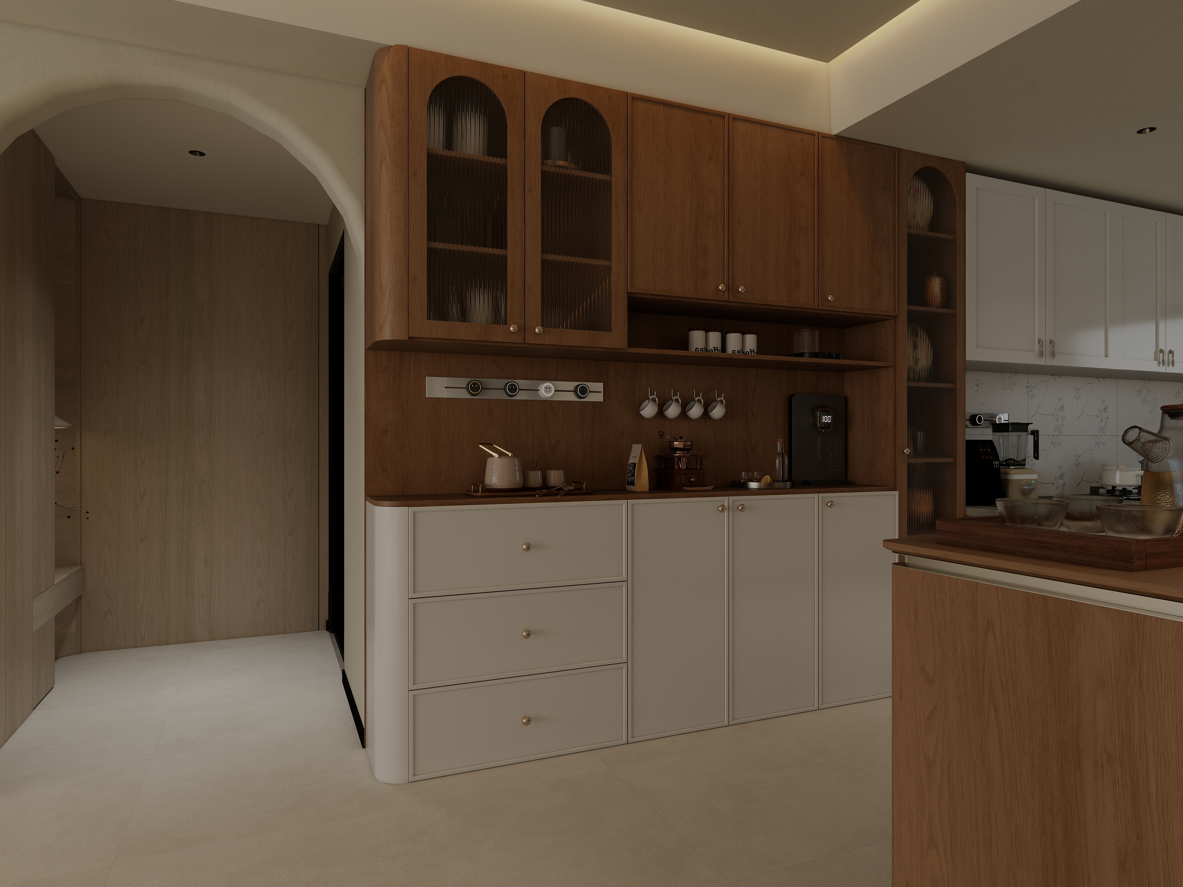 青岛米兰国际装饰-半山1-1-201调整颜色版装修效果图