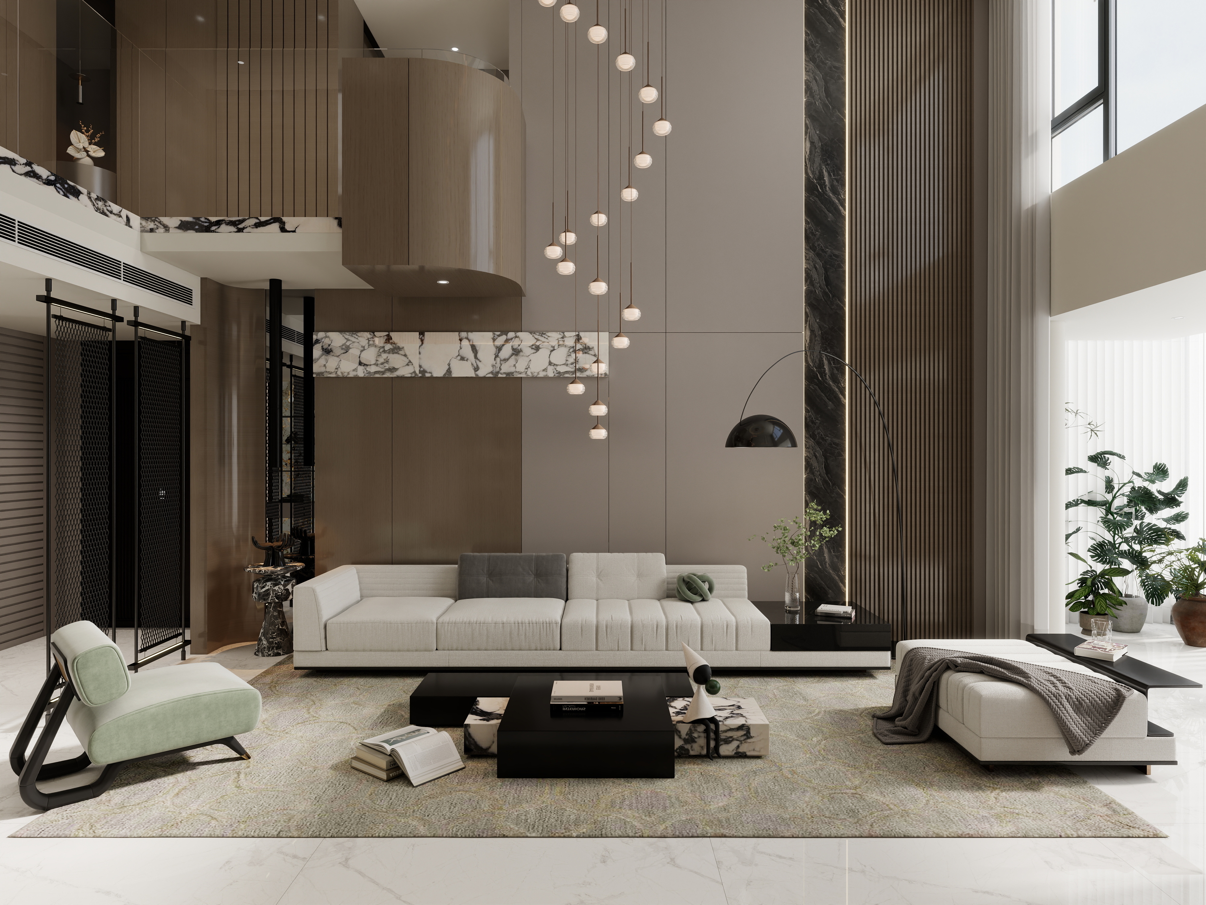 至简名设一钱春-230平意式轻奢顶复【春】-装修设计方案