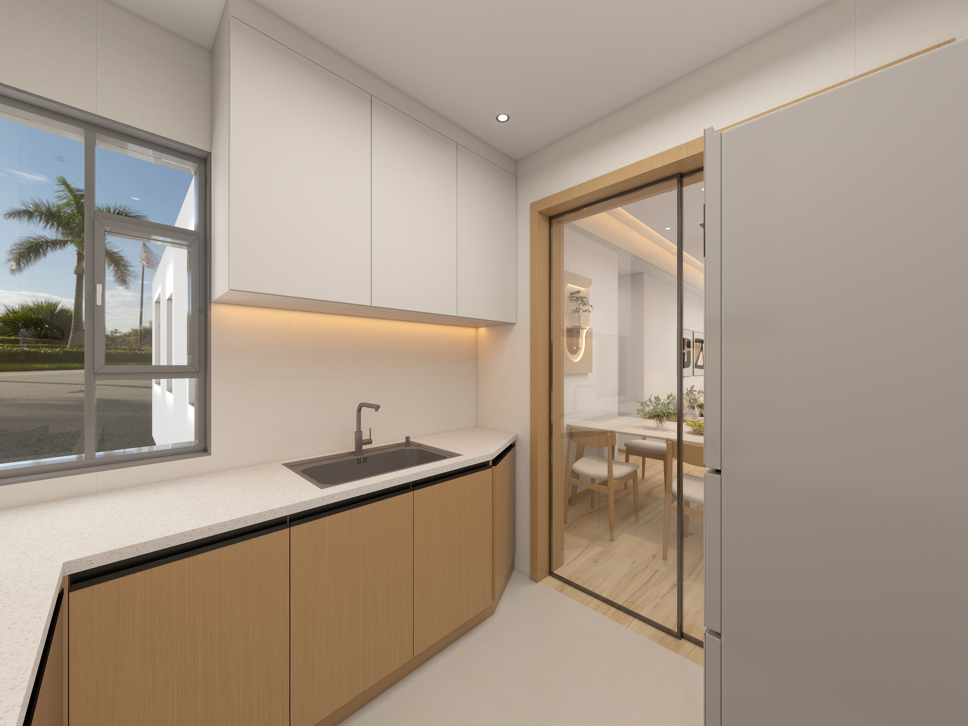 好得家依家好太太家居建材生活馆-114m²4室[原木.流月]装修效果图