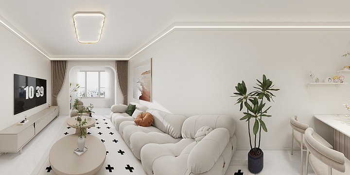 原木装饰小慧-含章园6-2-02-装修设计方案