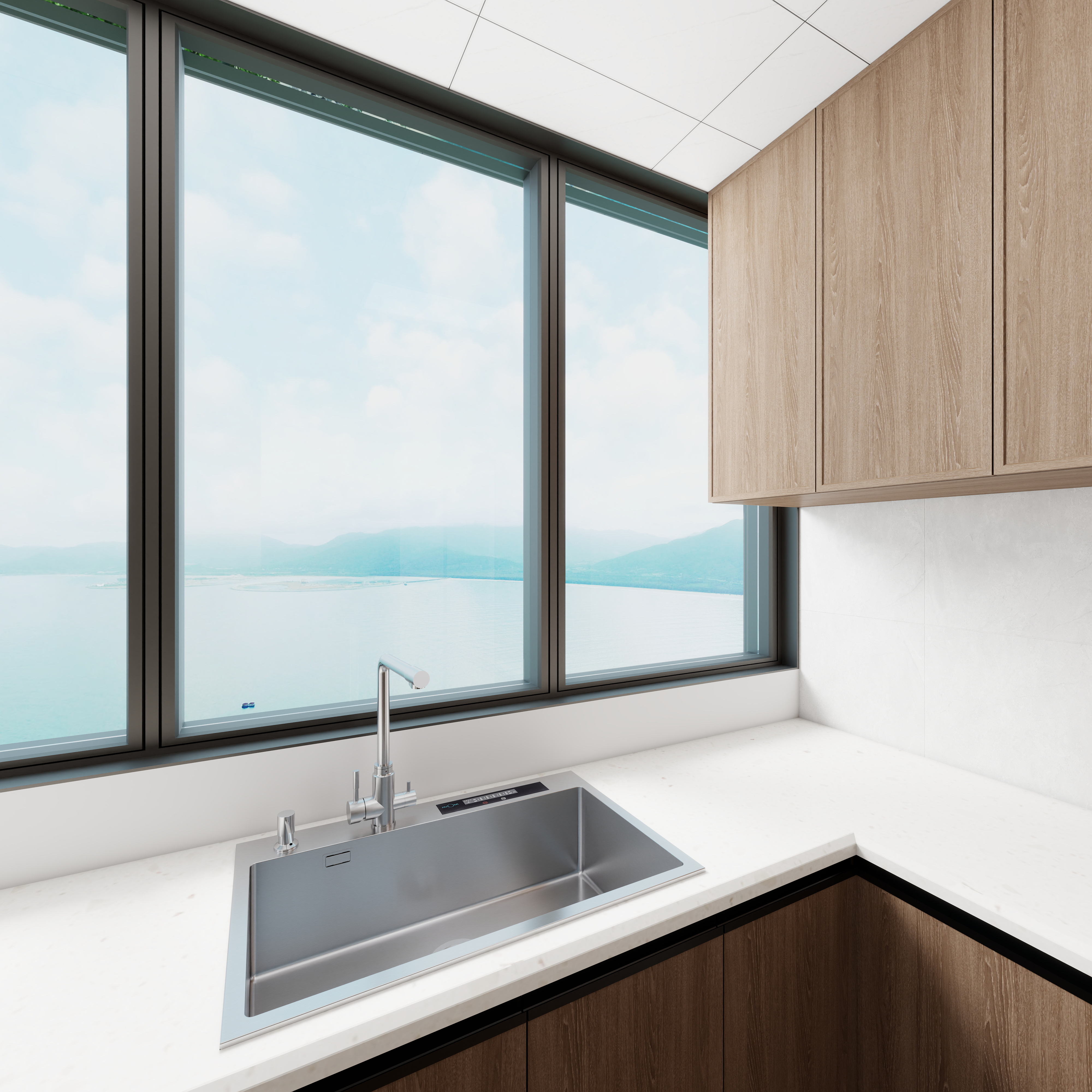 苏哲xsy-3月烟台旧房改造布局图(最终)一层厨房装修效果图第3张