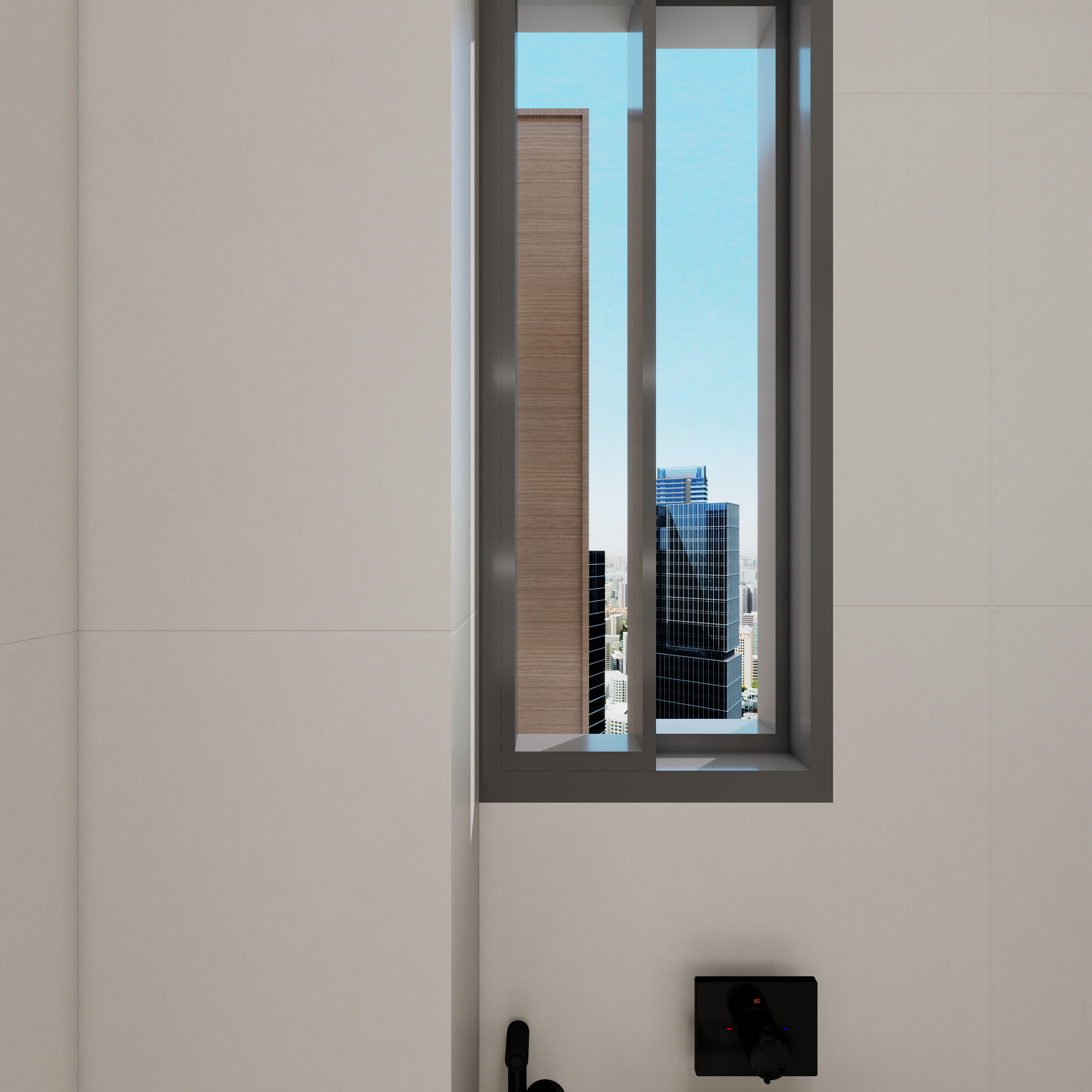 ASDDSA1-中古风一层主卫装修效果图第5张