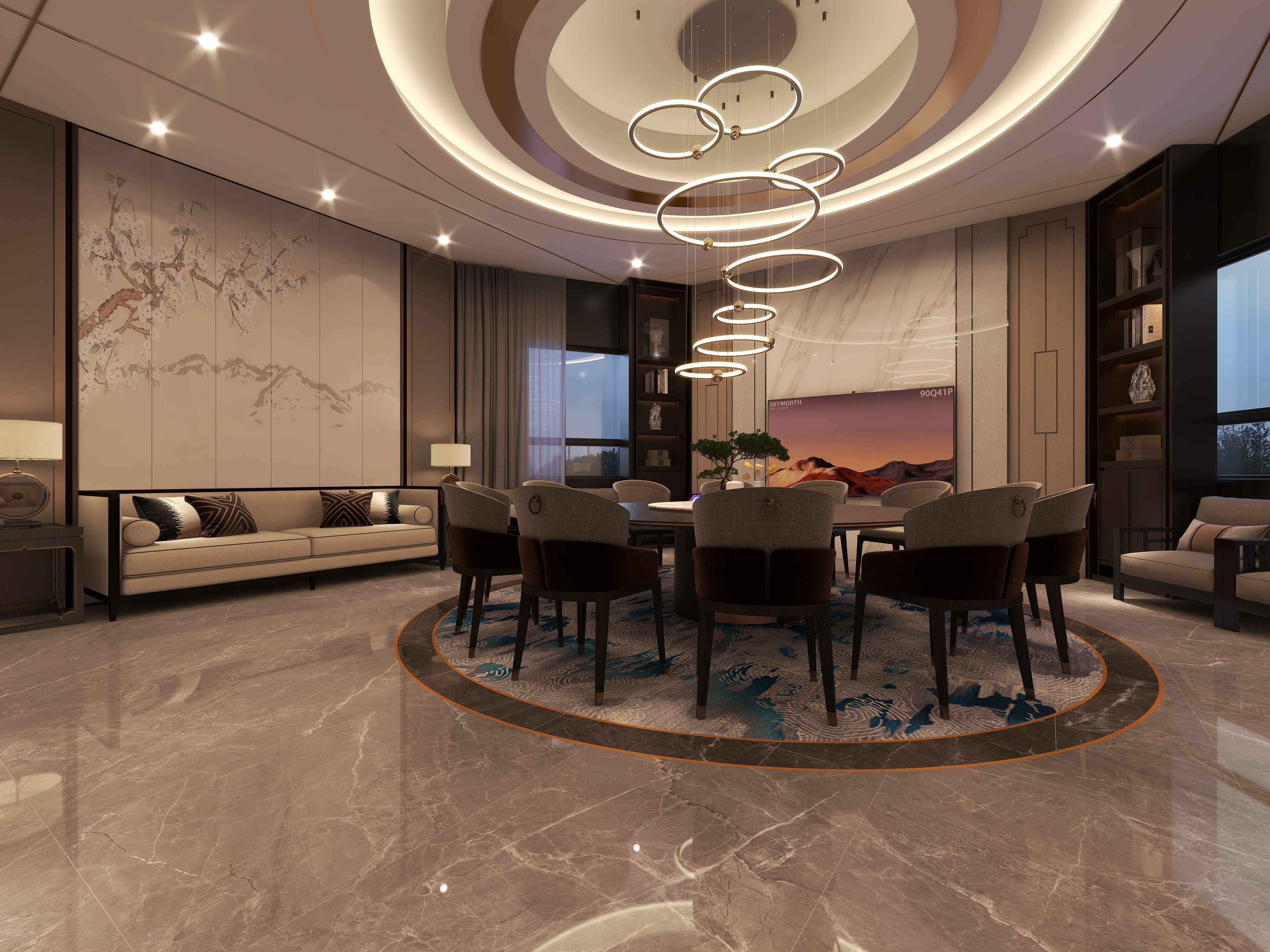 我是奇迹-新中式VIP包厢-装修设计方案