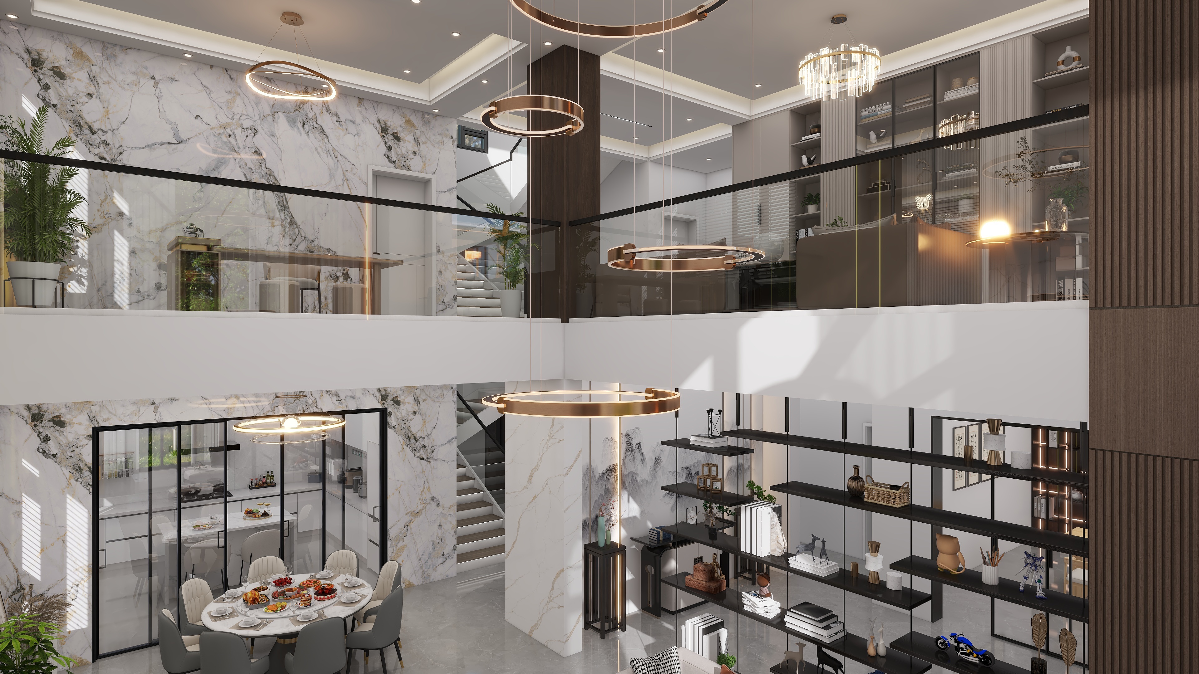 少年已不年少了-600㎡别墅7室-装修设计方案