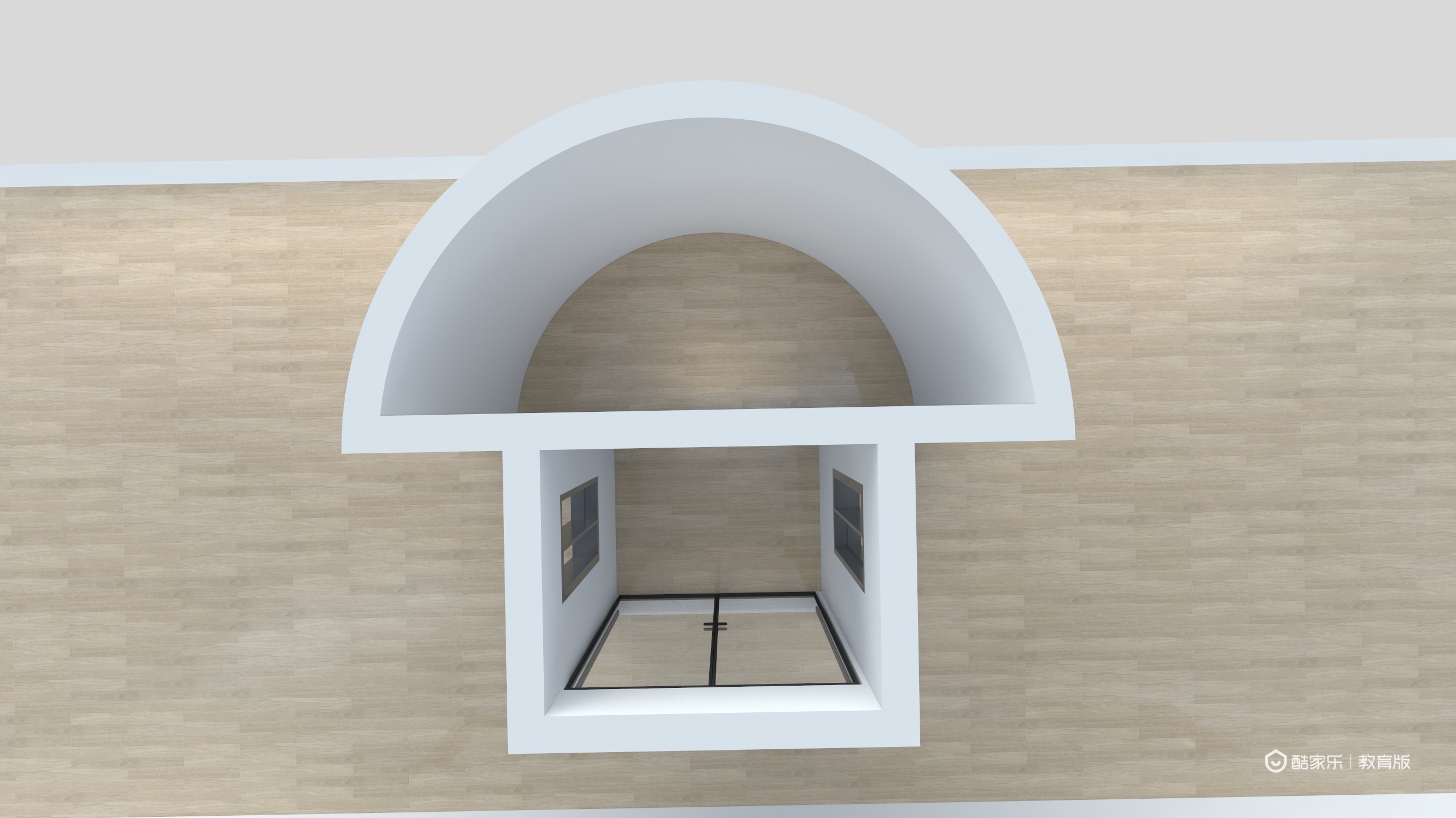 梁炜程-中级实操考核户型-装修设计方案