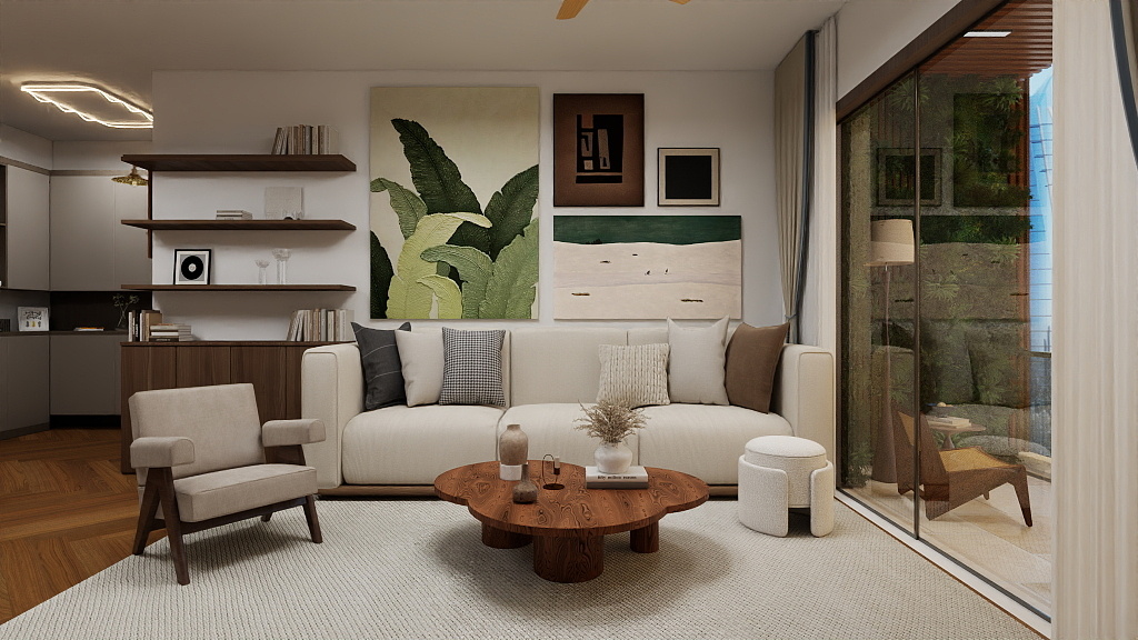 皮卡车.-北欧风格套房-装修设计方案