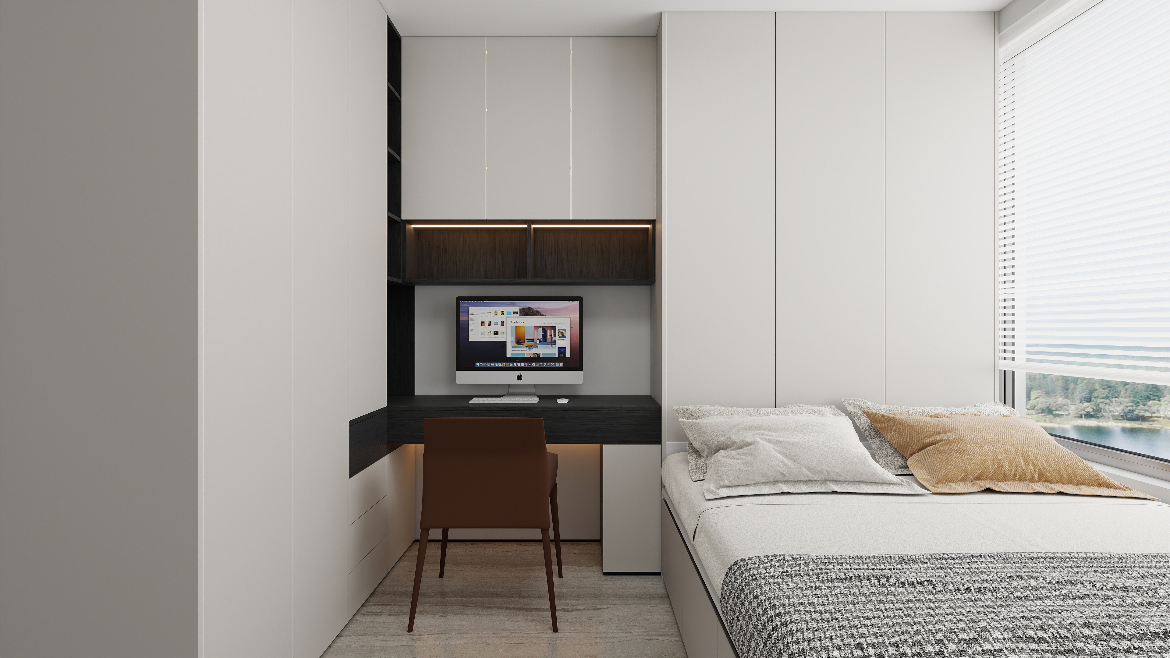 张岩-学府小区180平米大平层 装修效果图