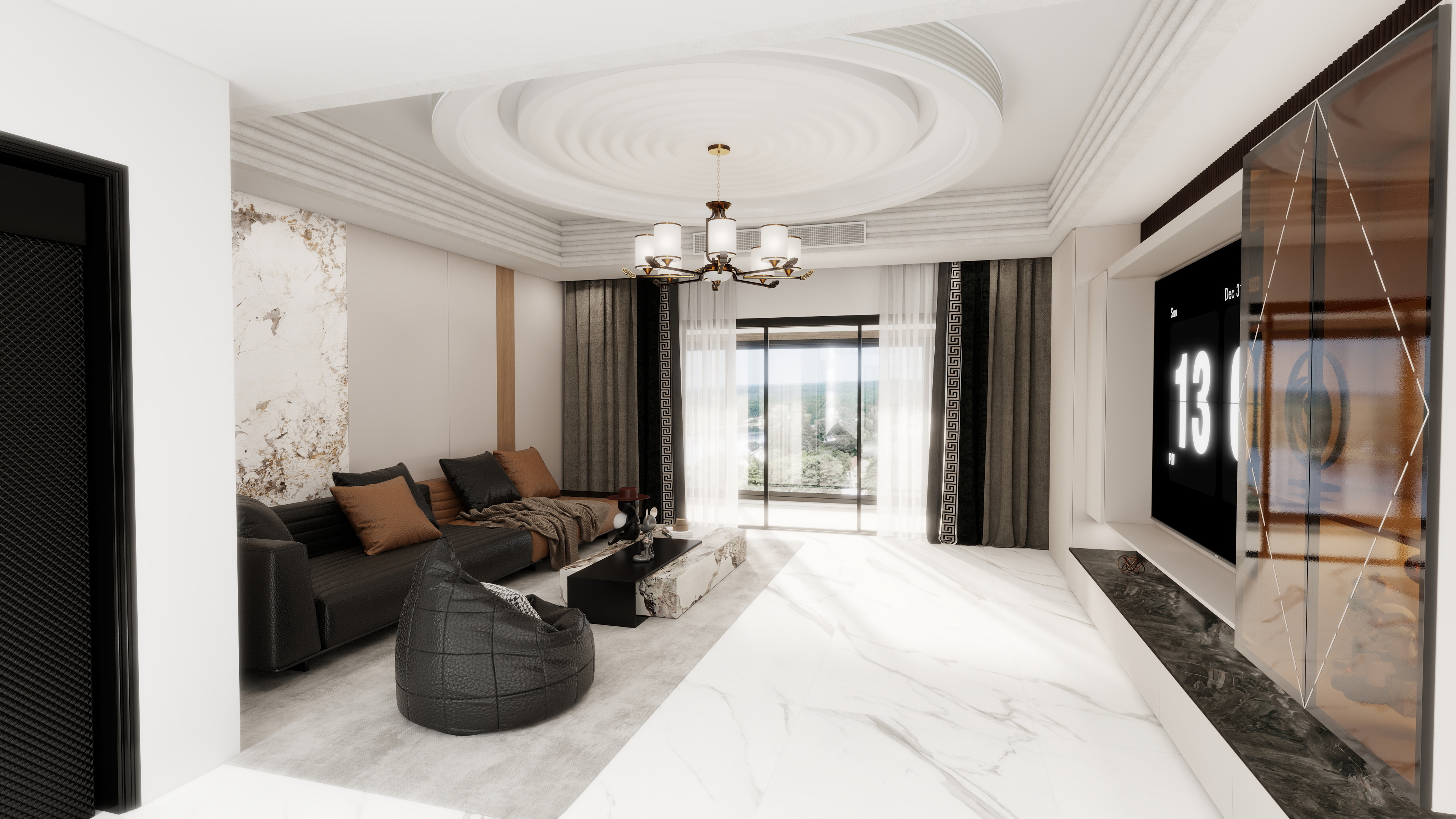 珈源工作室-石家庄小区房装修效果图