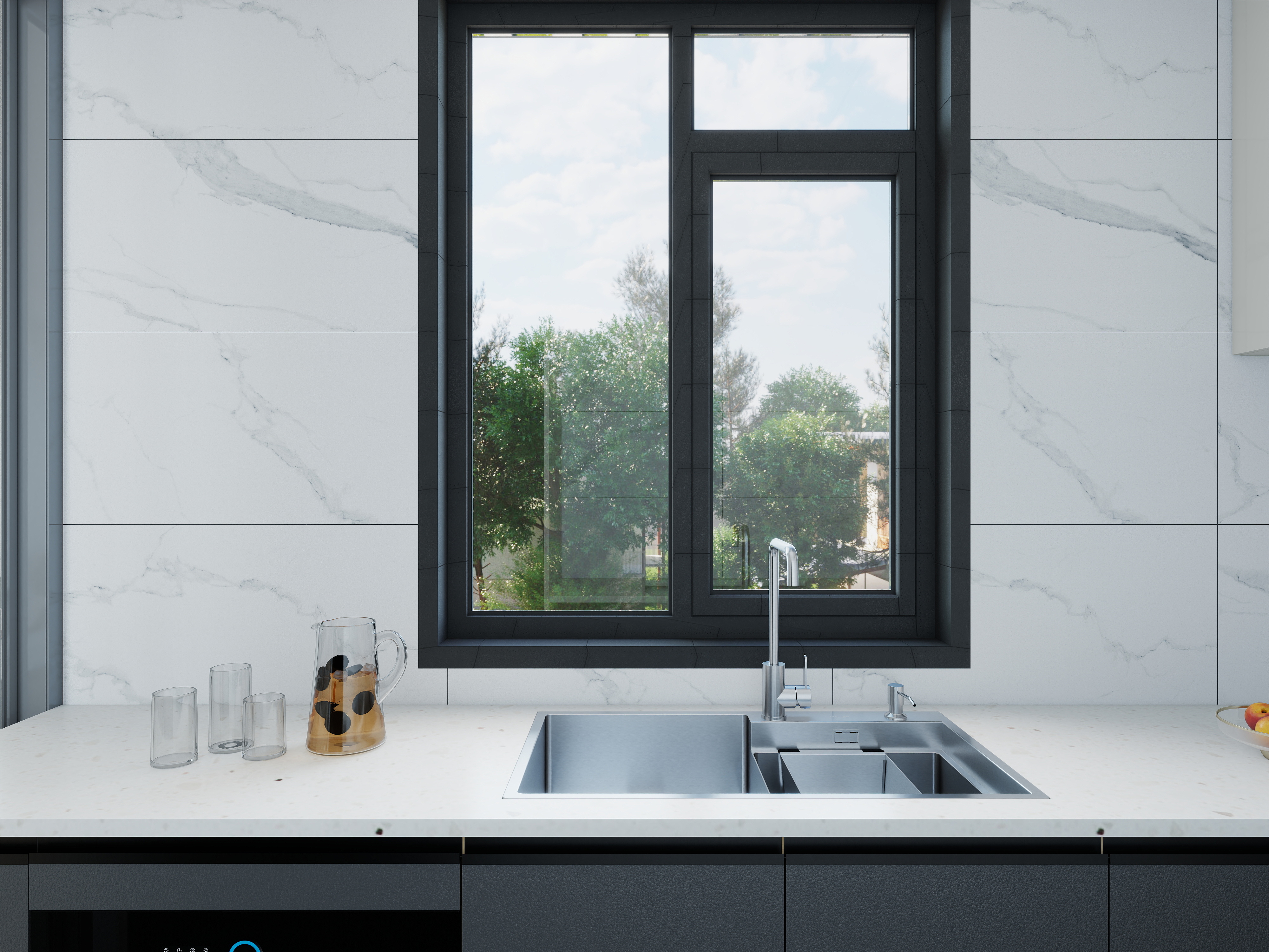 艺雅丽-104平现代简约 装修效果图