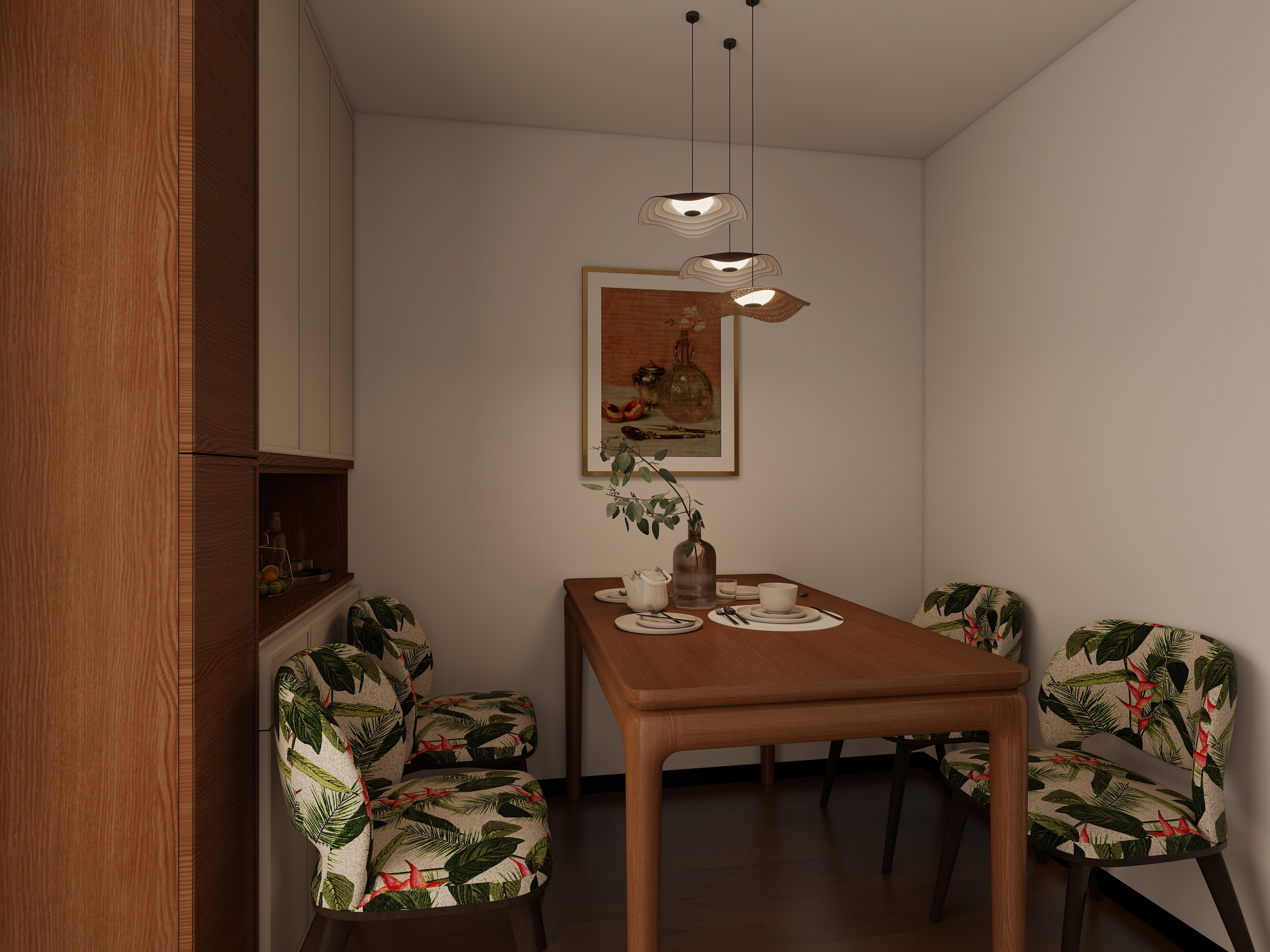 我是奇迹-小户型中古法式装修效果图