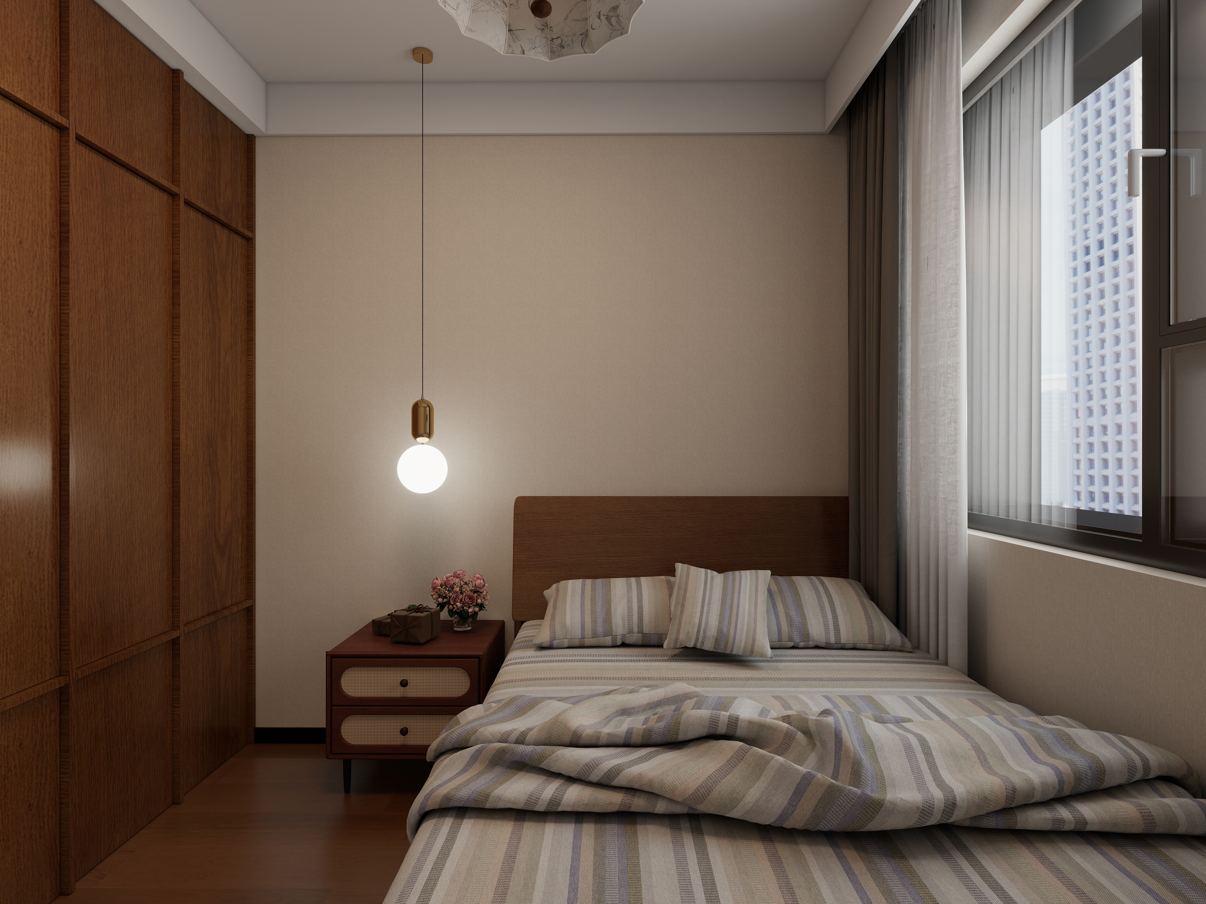 我是奇迹-小户型中古法式装修效果图