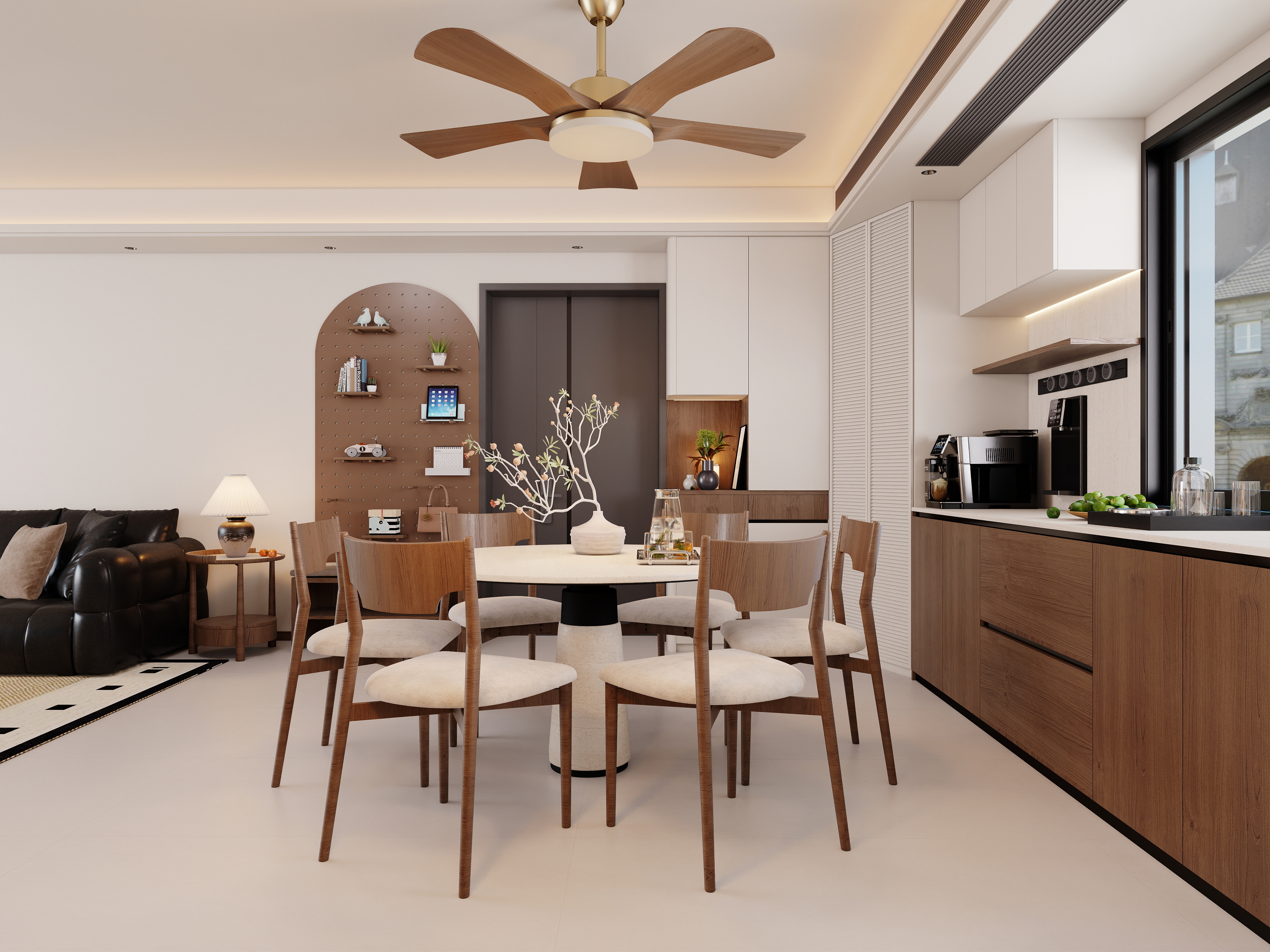 HONGTAI-DESIGN-奶油中古风 -装修设计方案