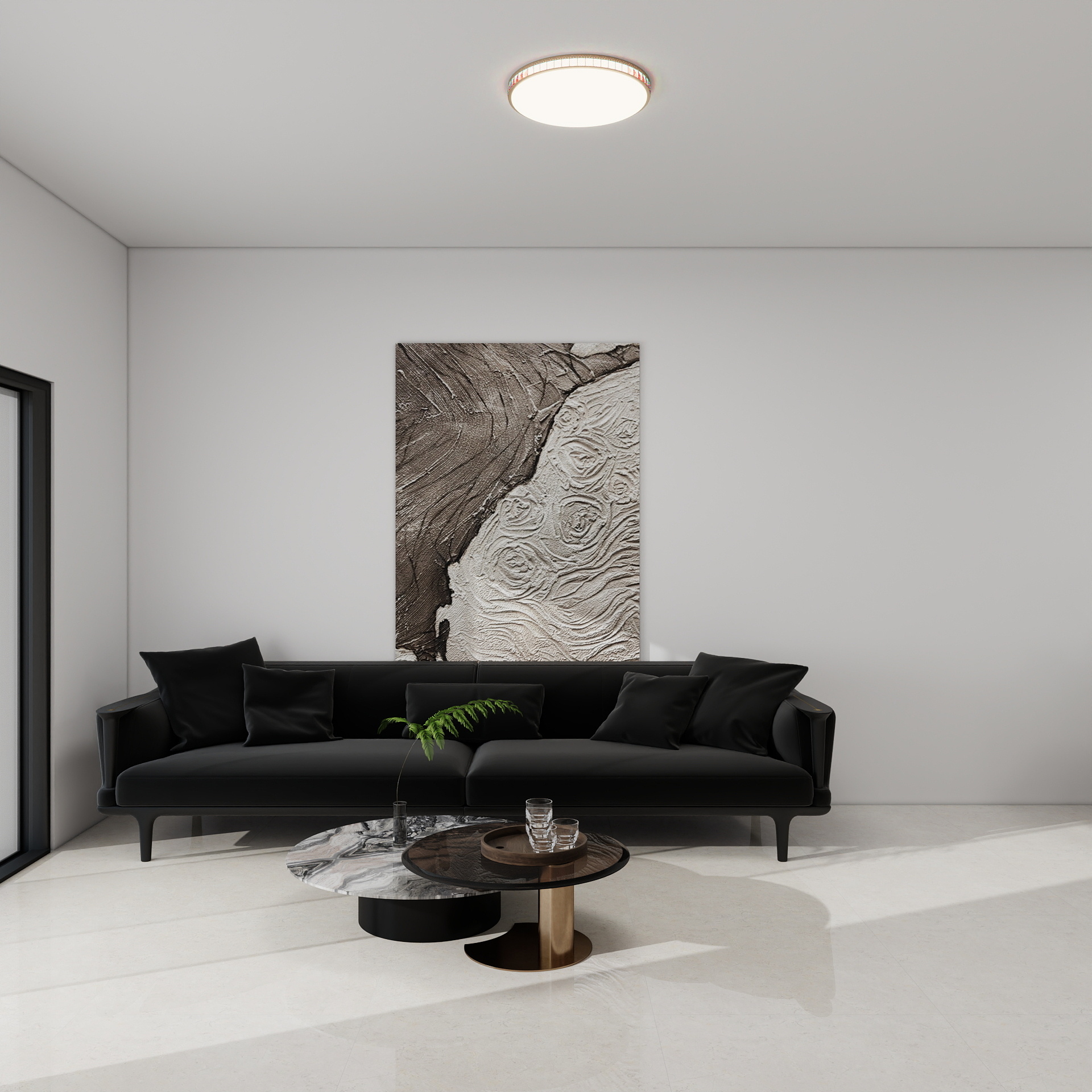 吴爽-75m²现代简约风格 装修效果图