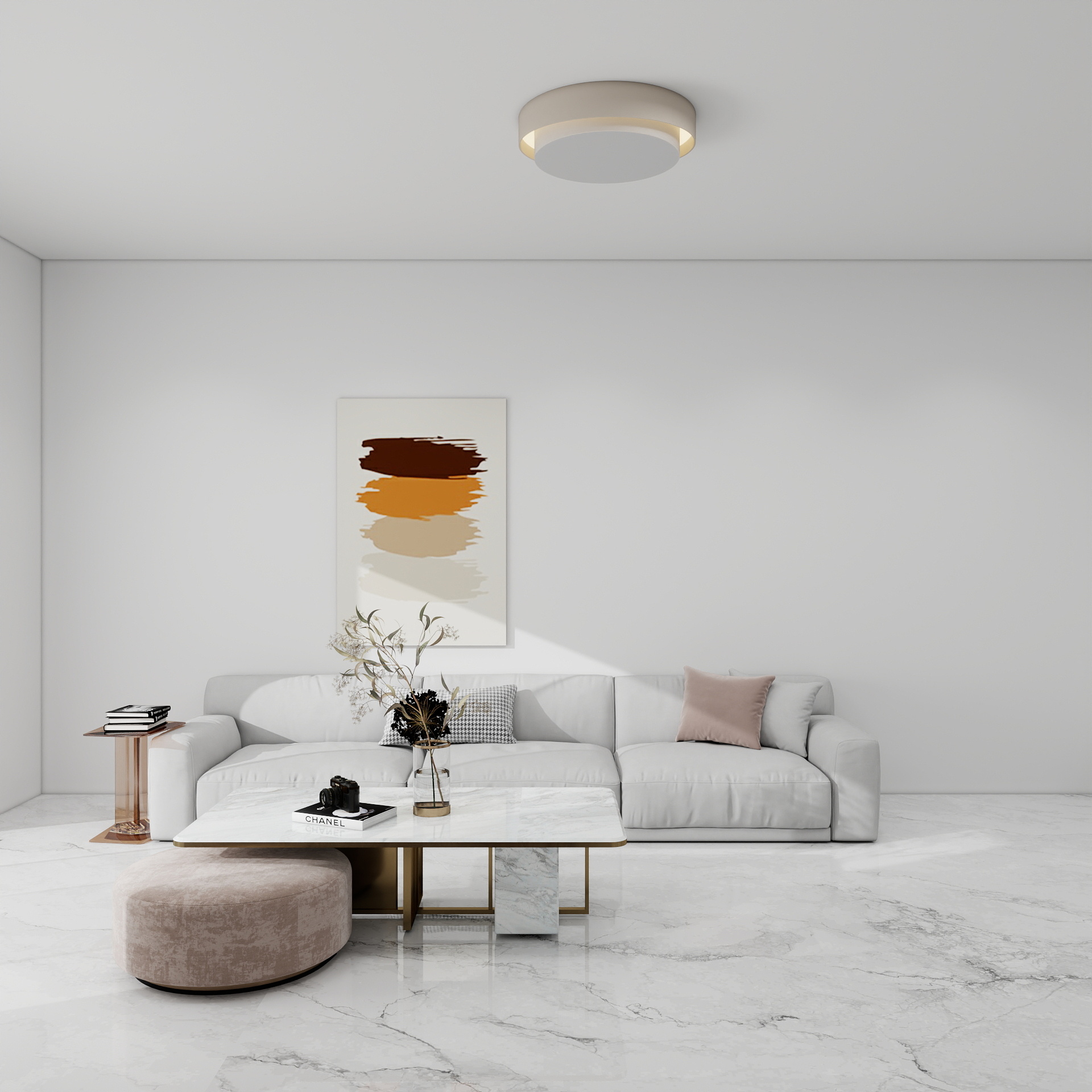 吴爽-83m²现代简约风格 装修效果图