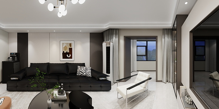 阳泉装修哥亿佳装饰-李家庄信用社家属楼-装修设计方案