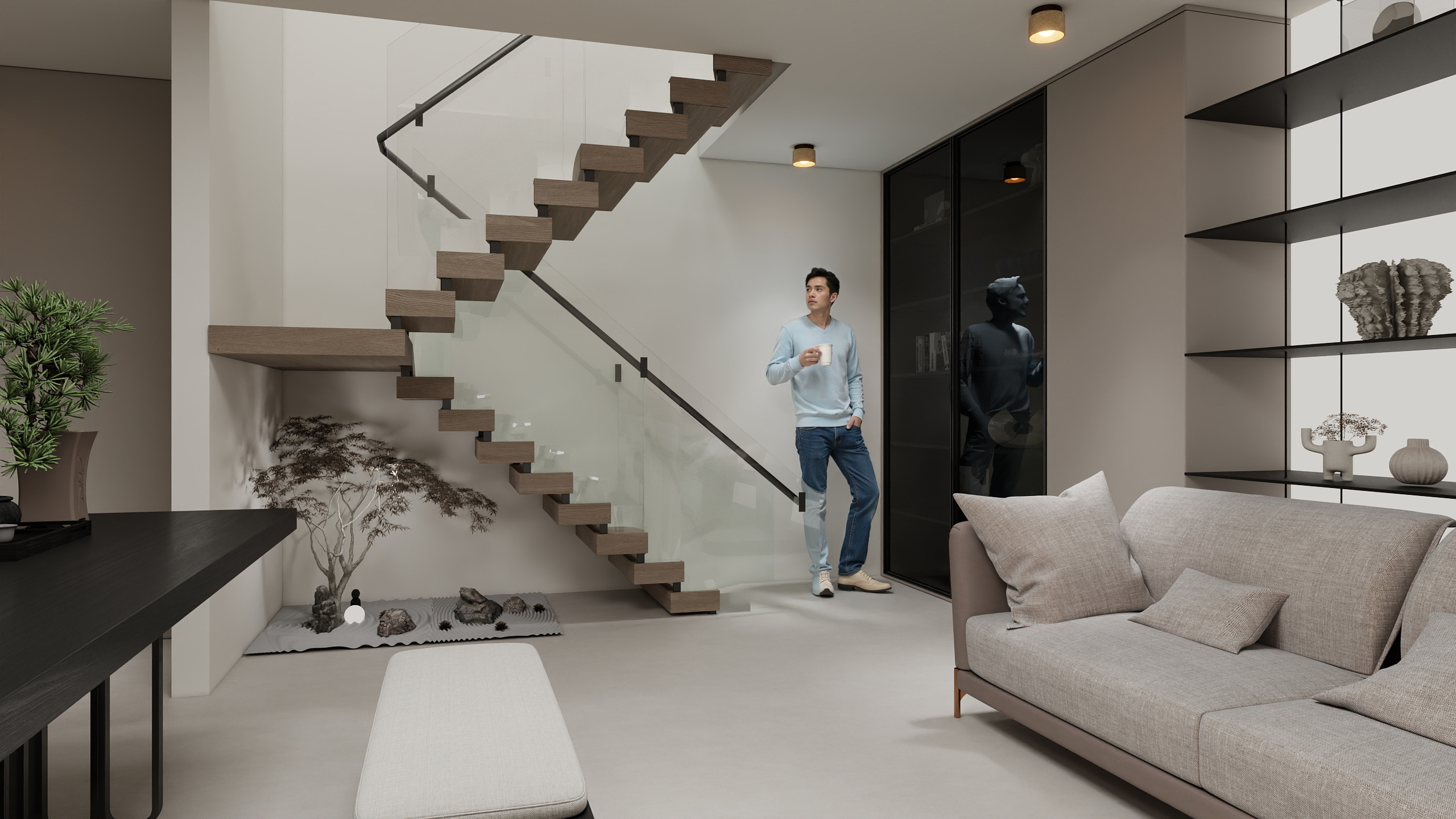 DwDlhQcH-地下茶室装修效果图