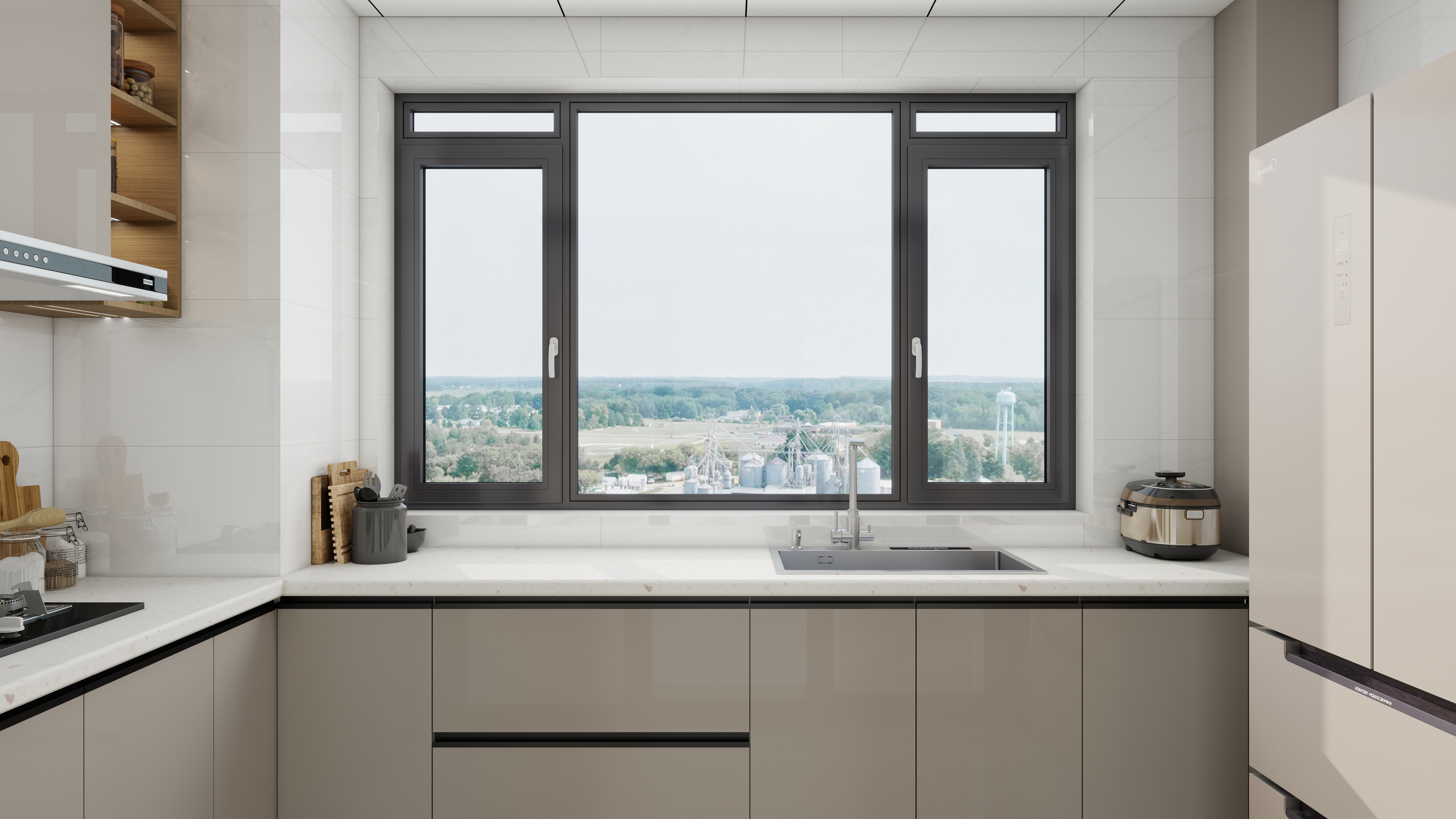 室内设计王红敏-新里程108㎡2室-装修设计方案