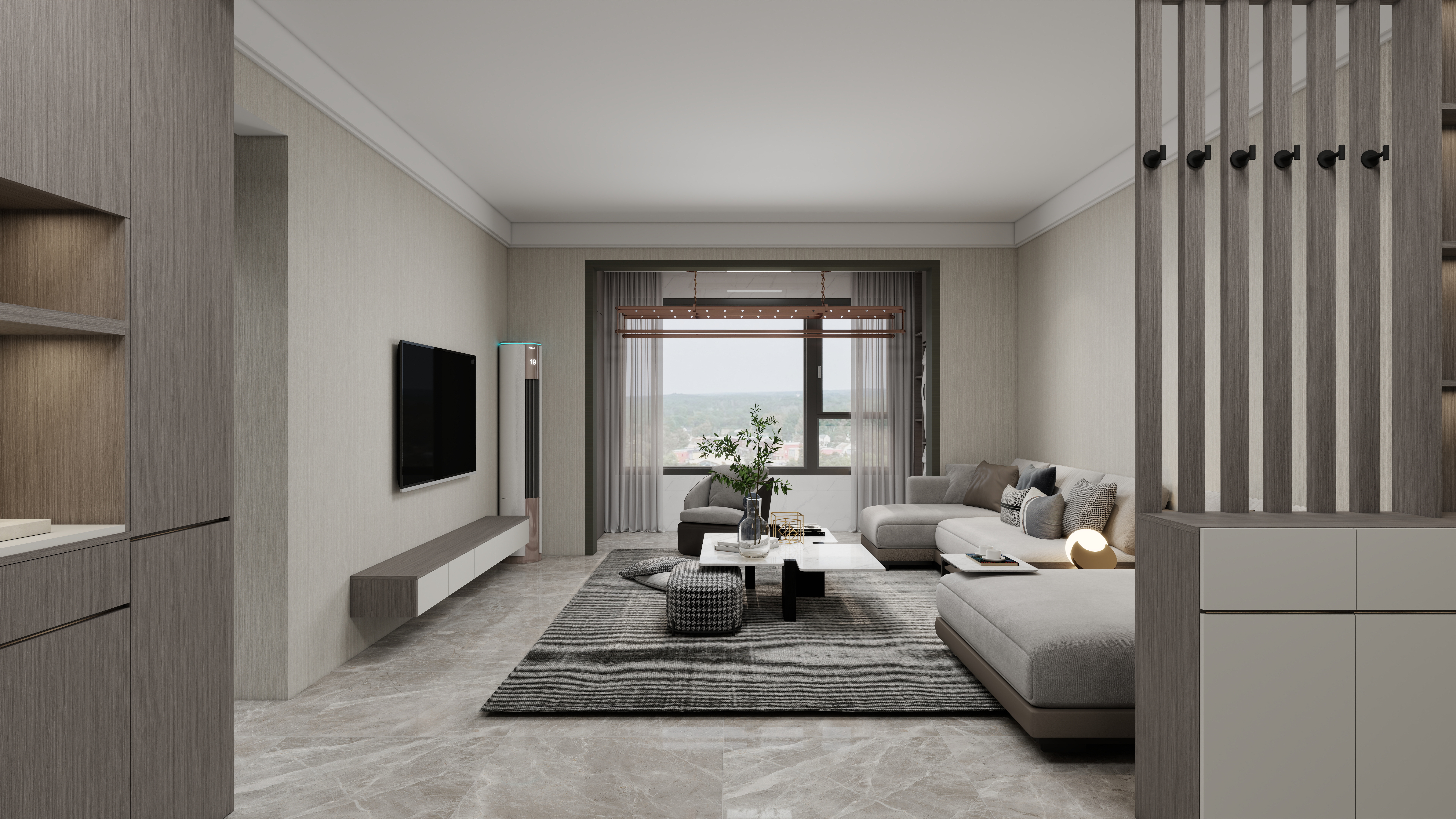 室内设计王红敏-阳光城 90户型.2室-装修设计方案